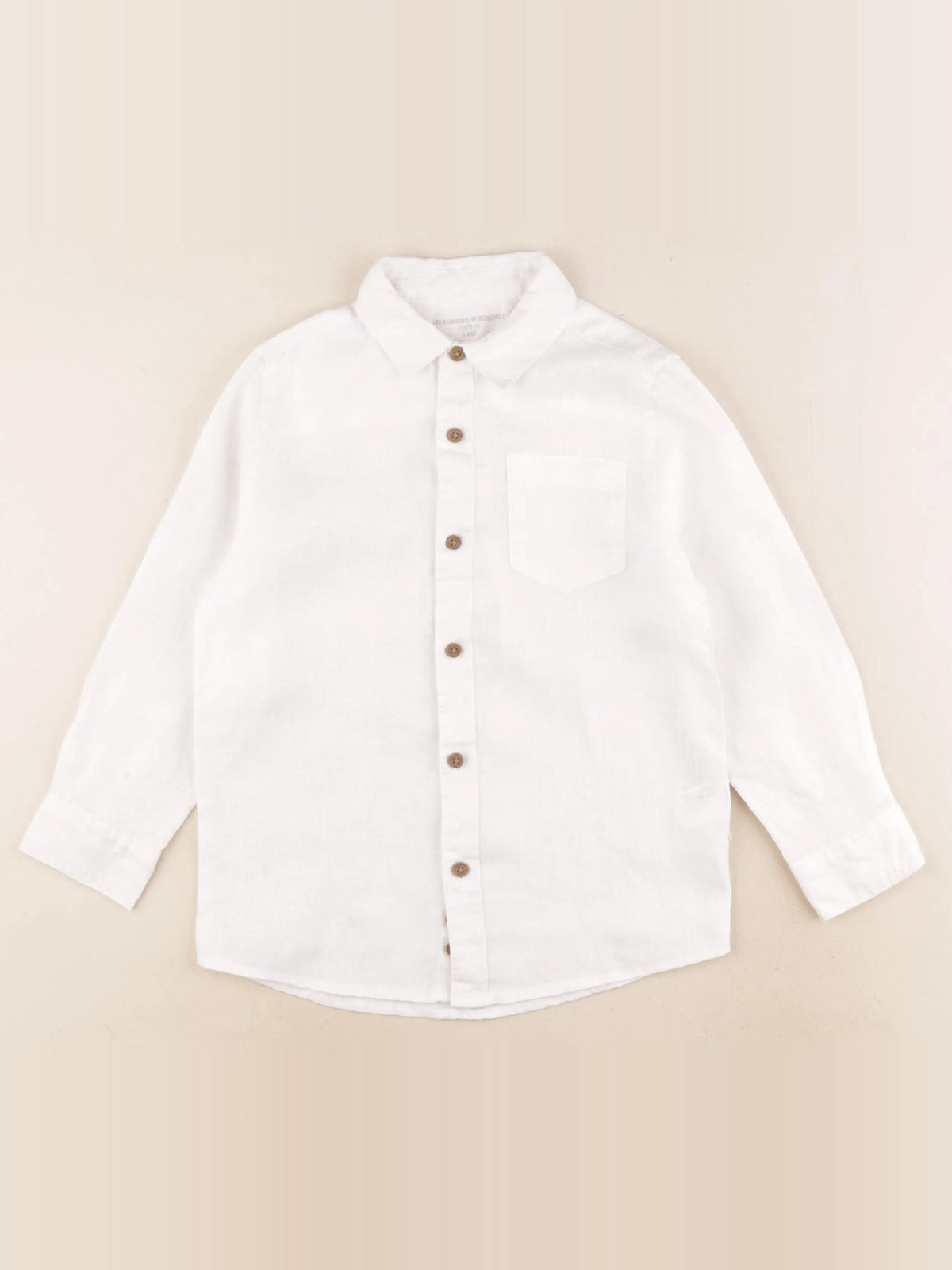 Monoprix - chemise blanc - 5 ans