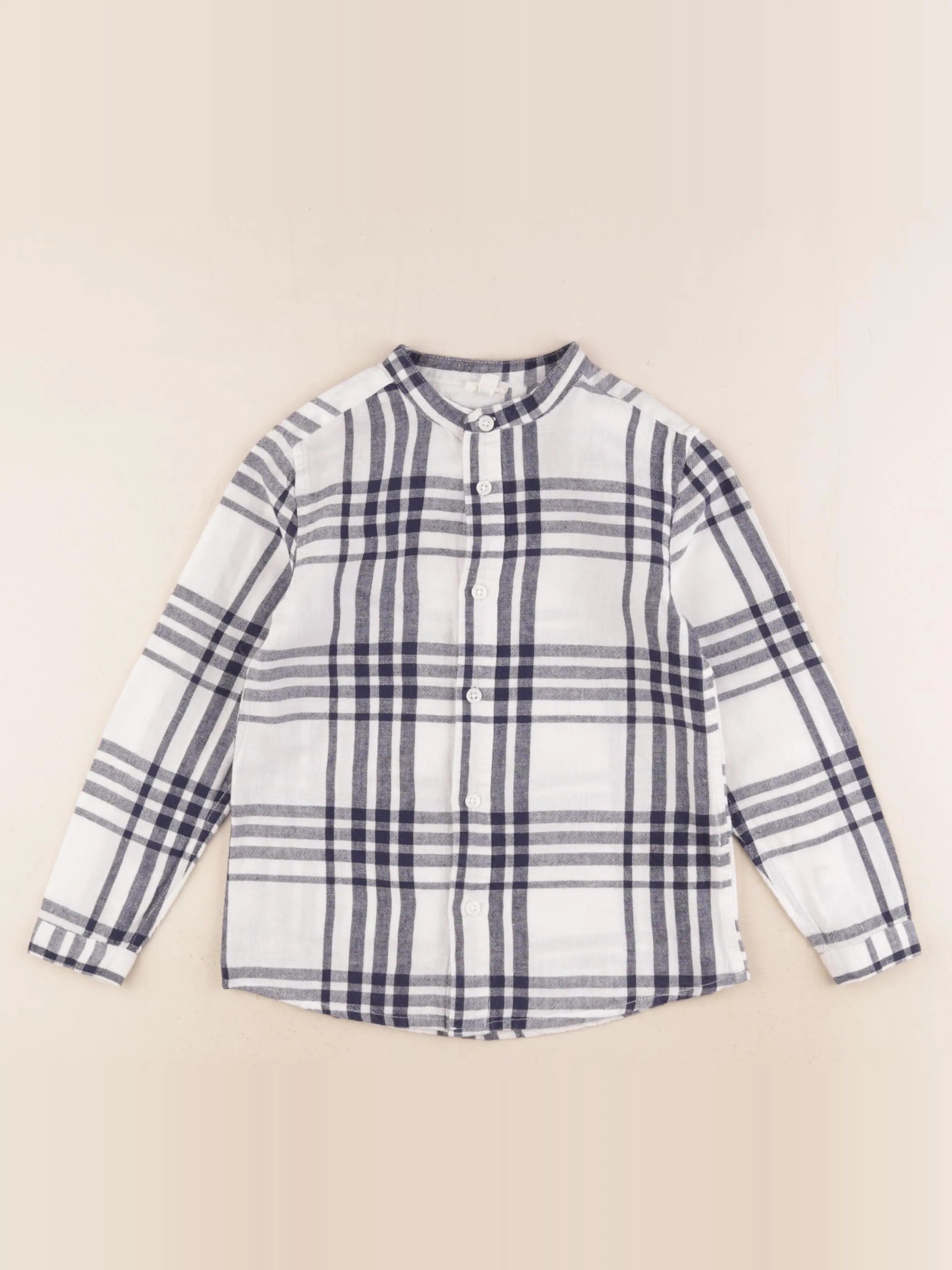 Gocco - chemise bleu - 5/6 ans