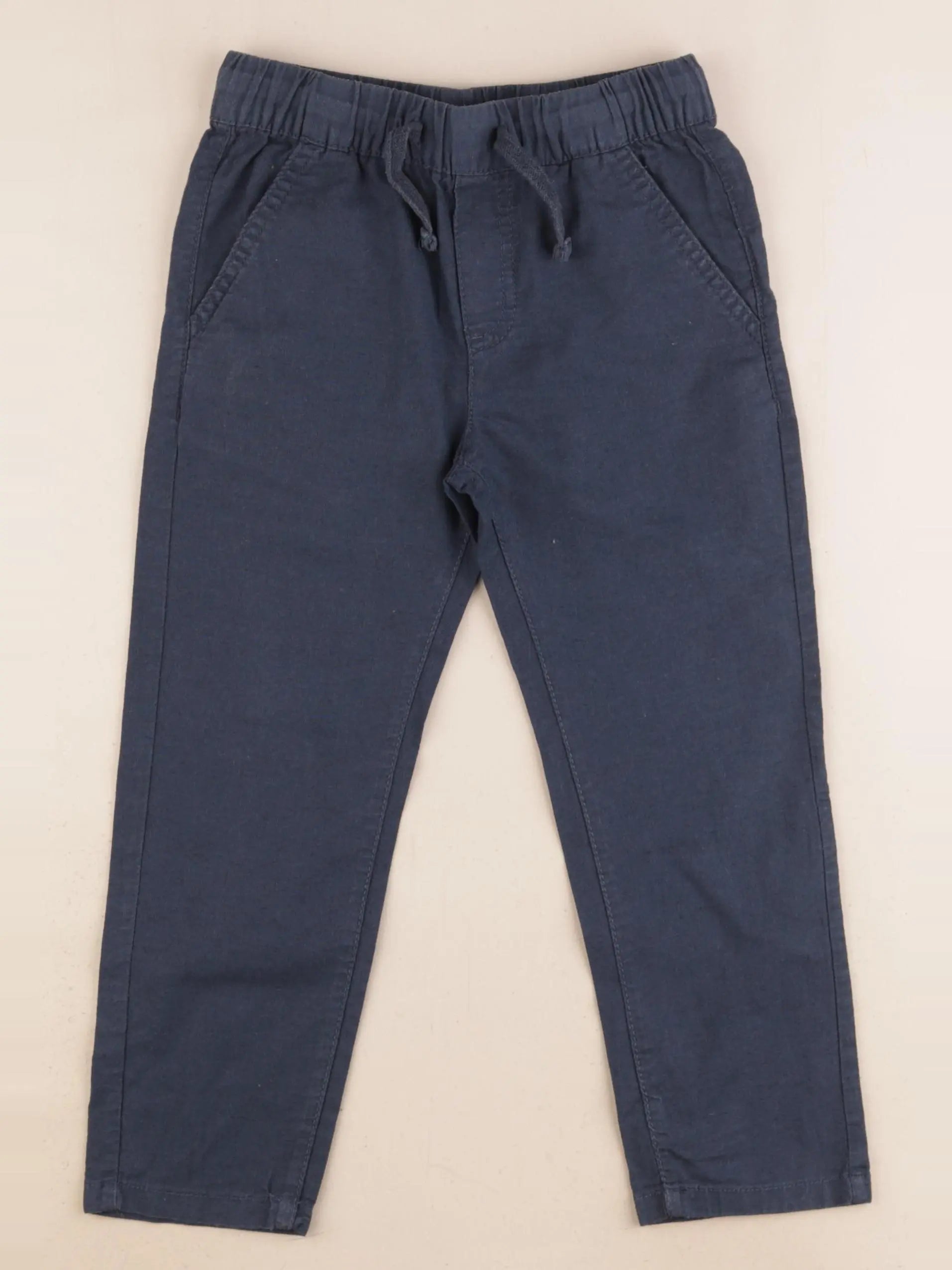 Vertbaudet - pantalon bleu - 4 ans