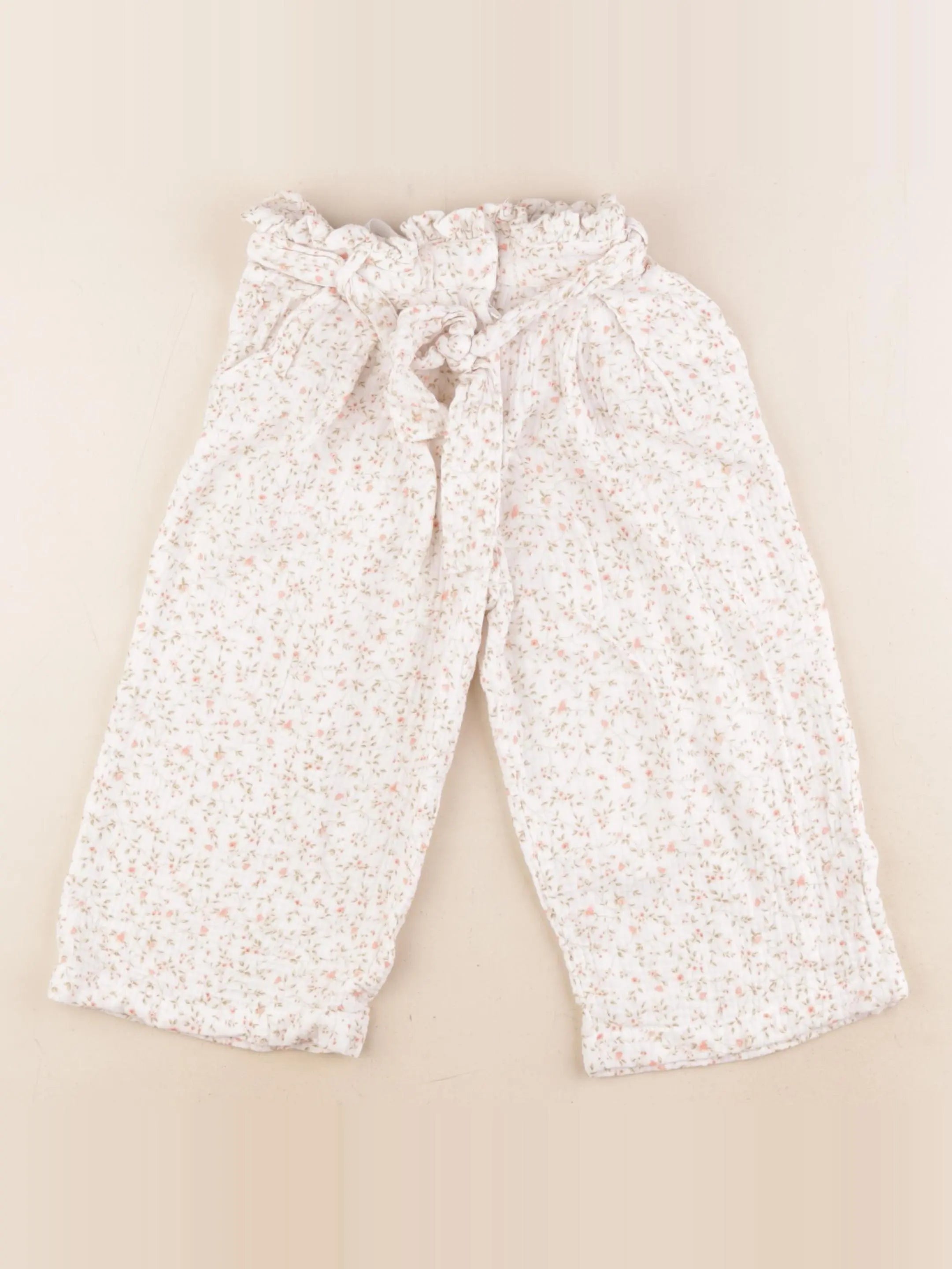 Vertbaudet - pantalon blanc - 5 ans