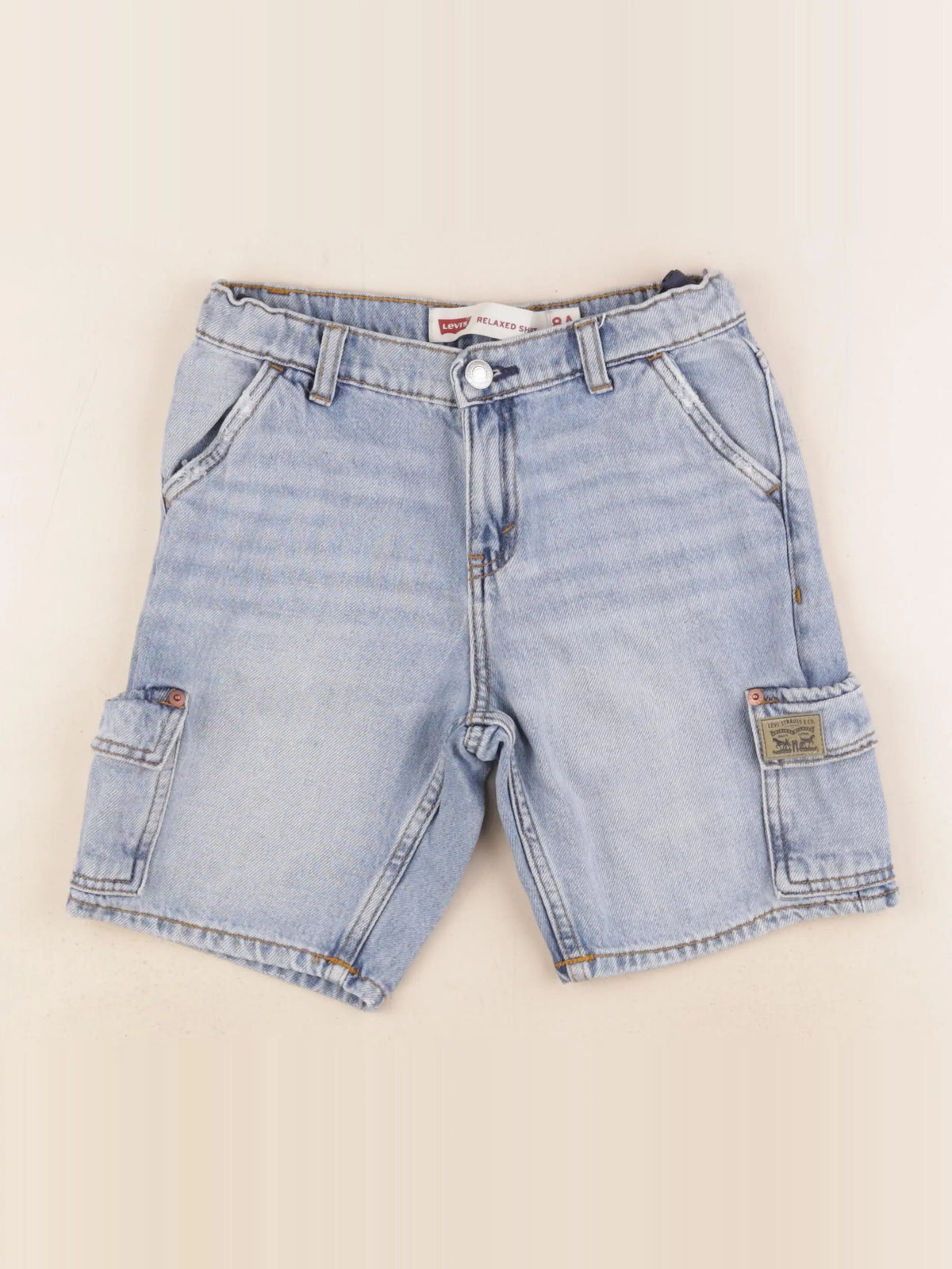 Levi's - short bleu - 8 ans