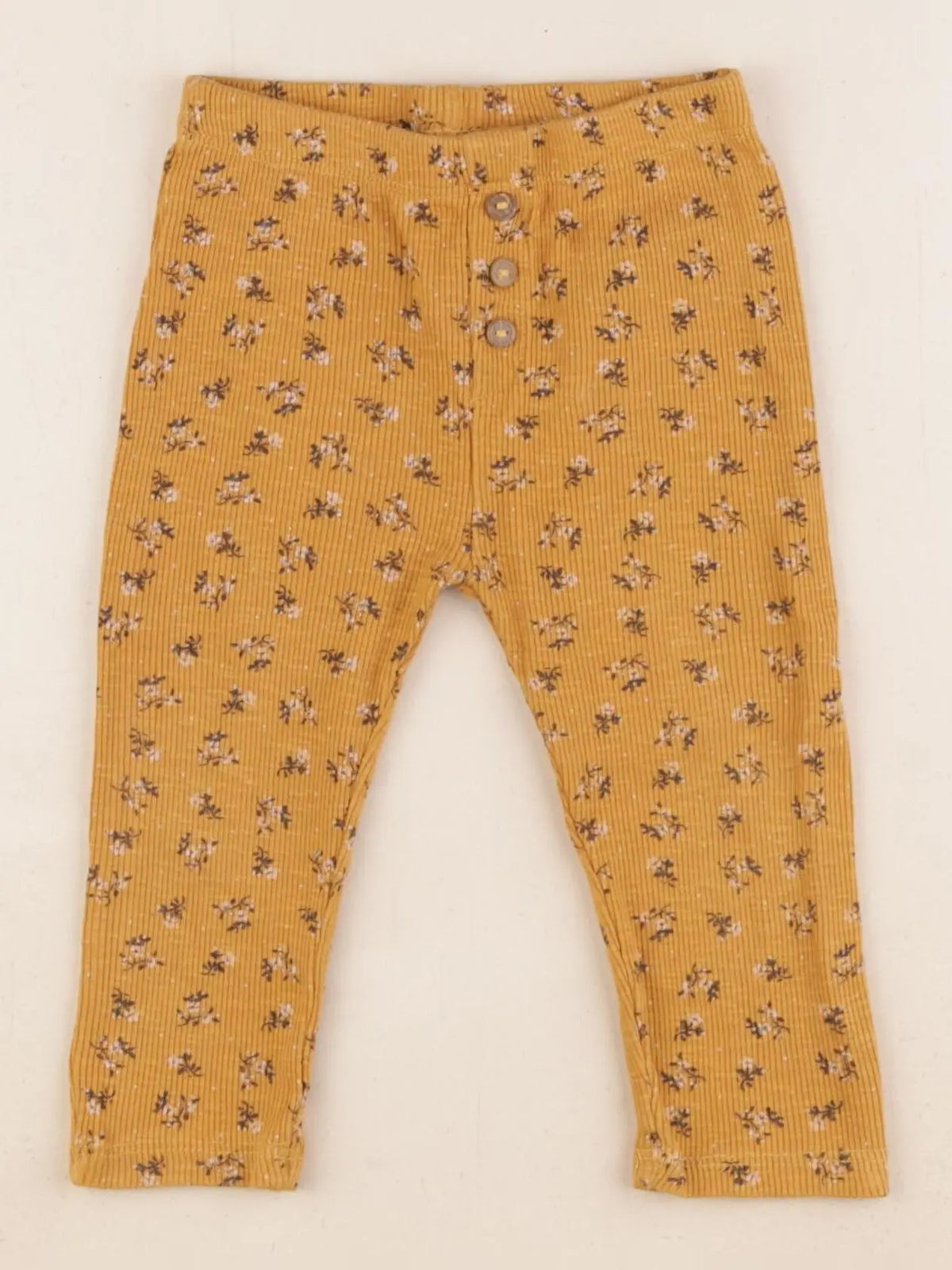 Vertbaudet - legging orange - 18 mois
