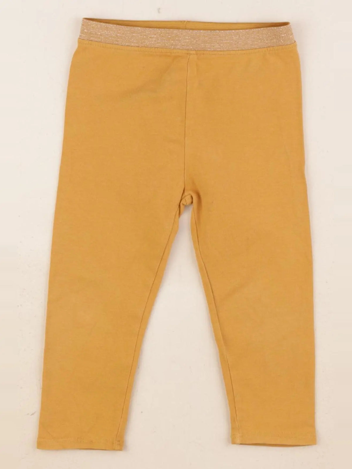 Vertbaudet - legging jaune - 18 mois