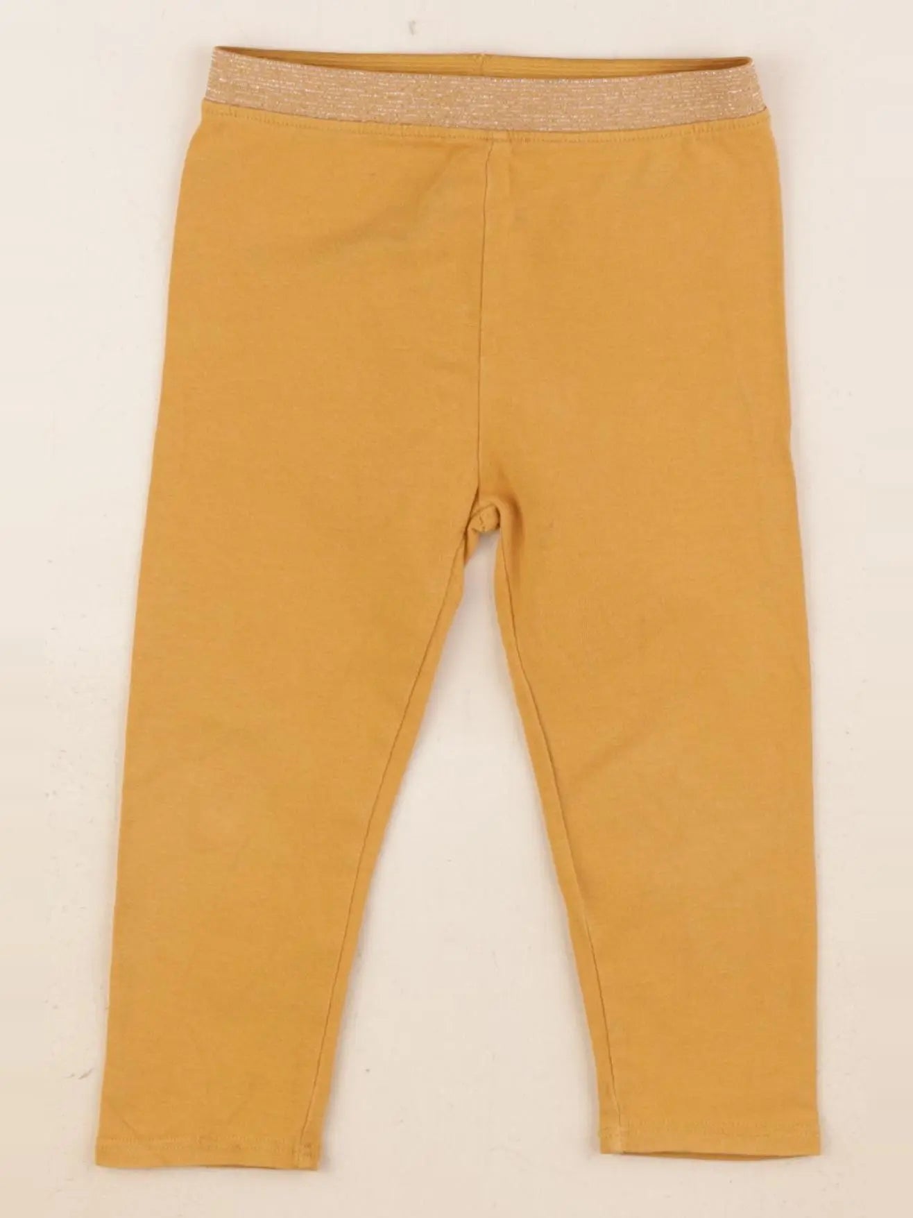 Vertbaudet - legging jaune - 18 mois