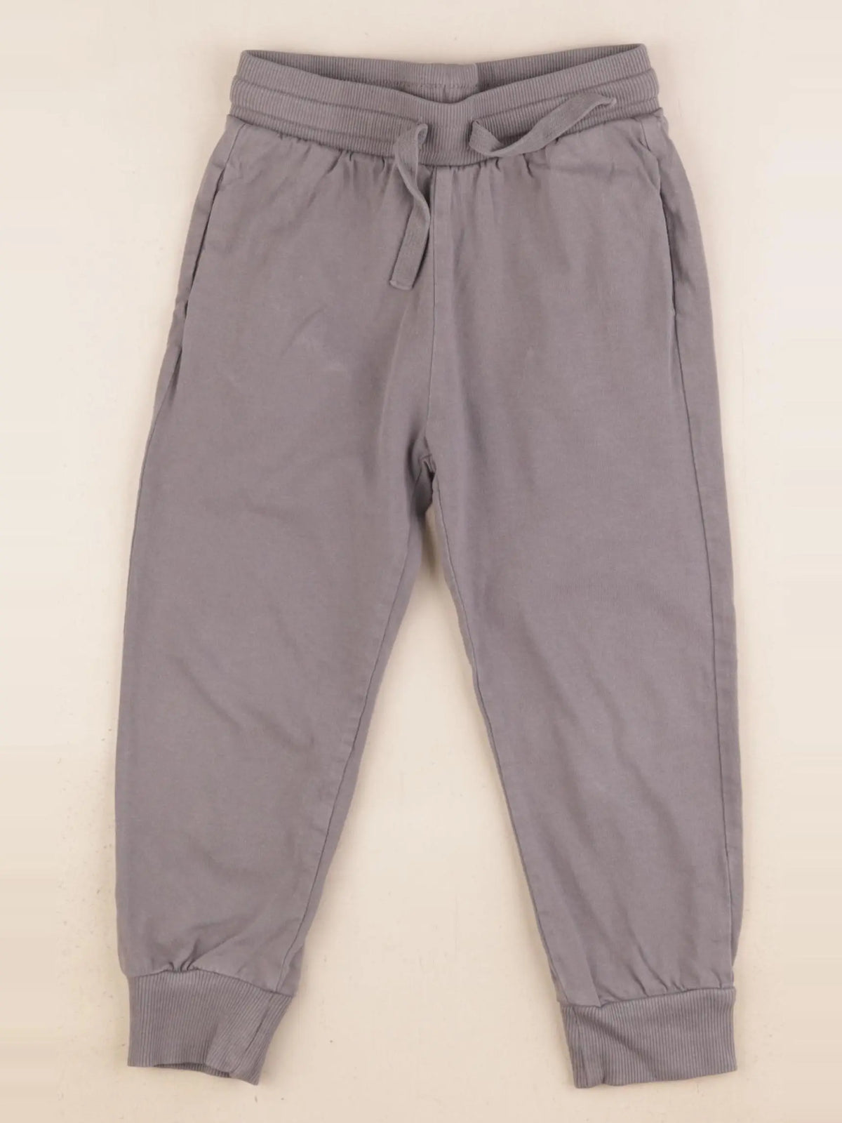 H&M - jogging gris - 3/4 ans