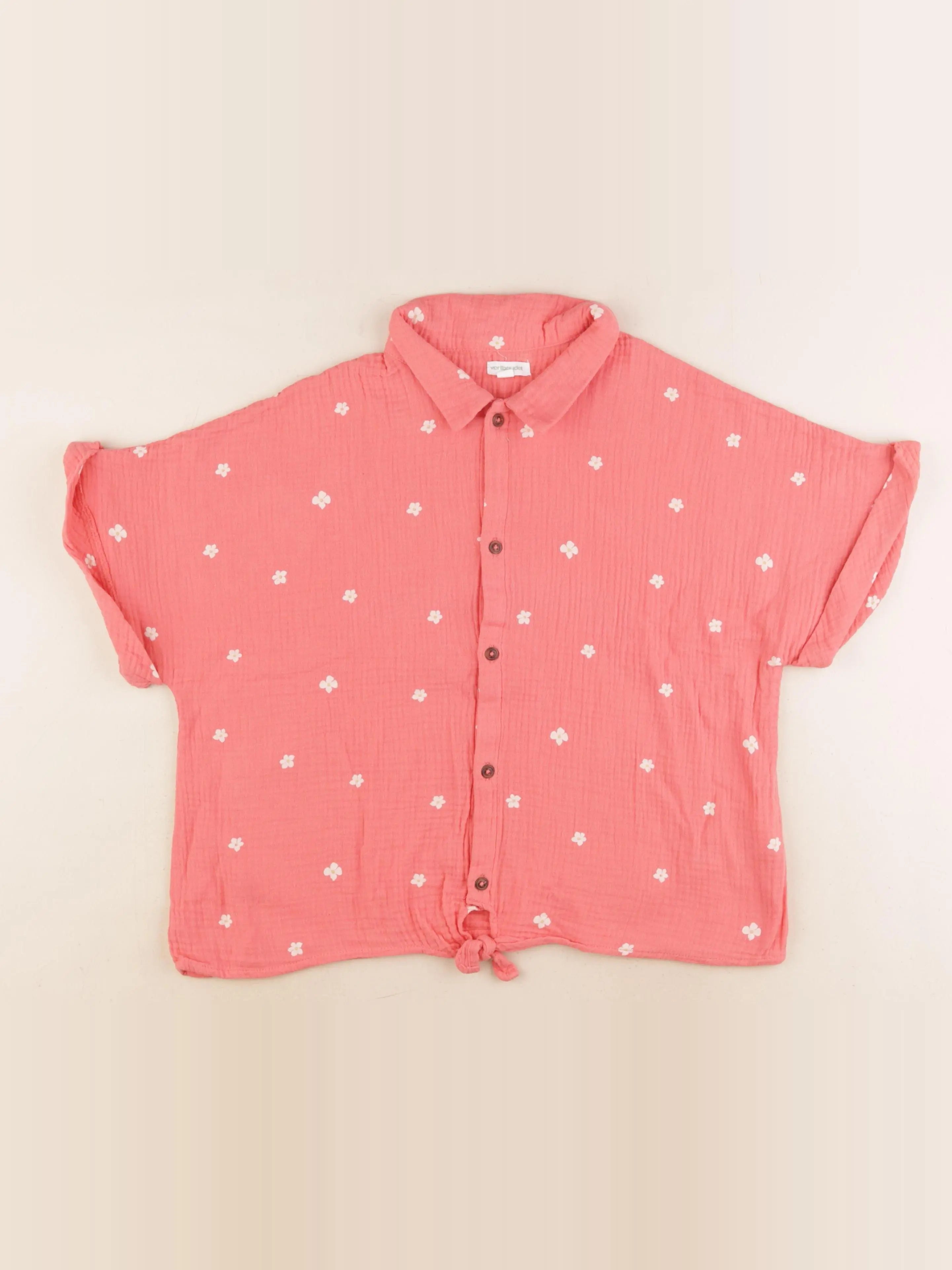 Vertbaudet - blouse rose - 14 ans