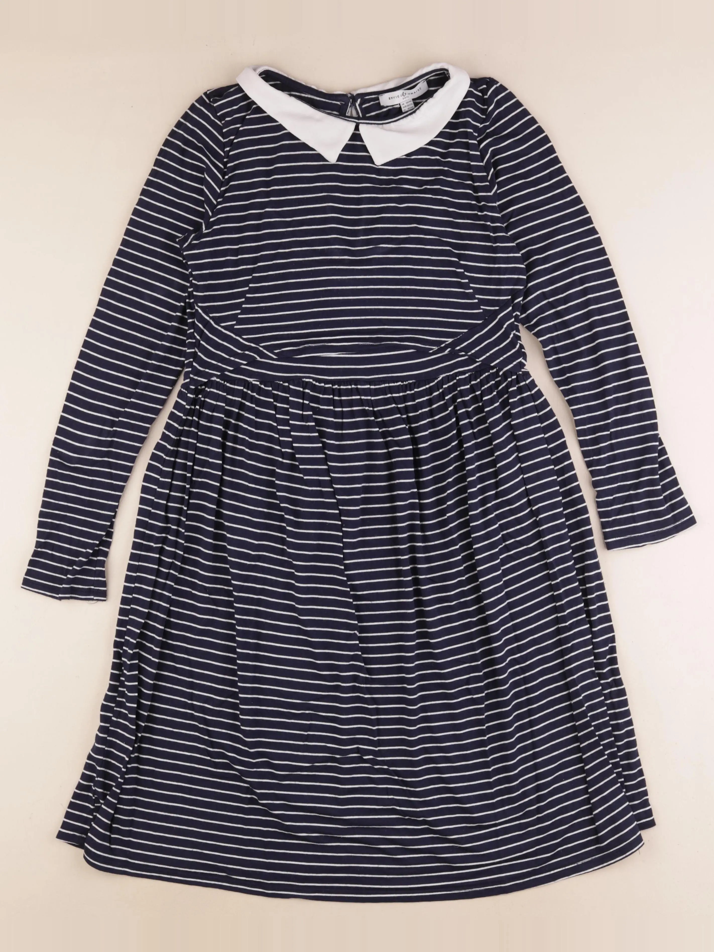 Envie de fraise - robe grossesse, allaitement bleu - 38 à 40