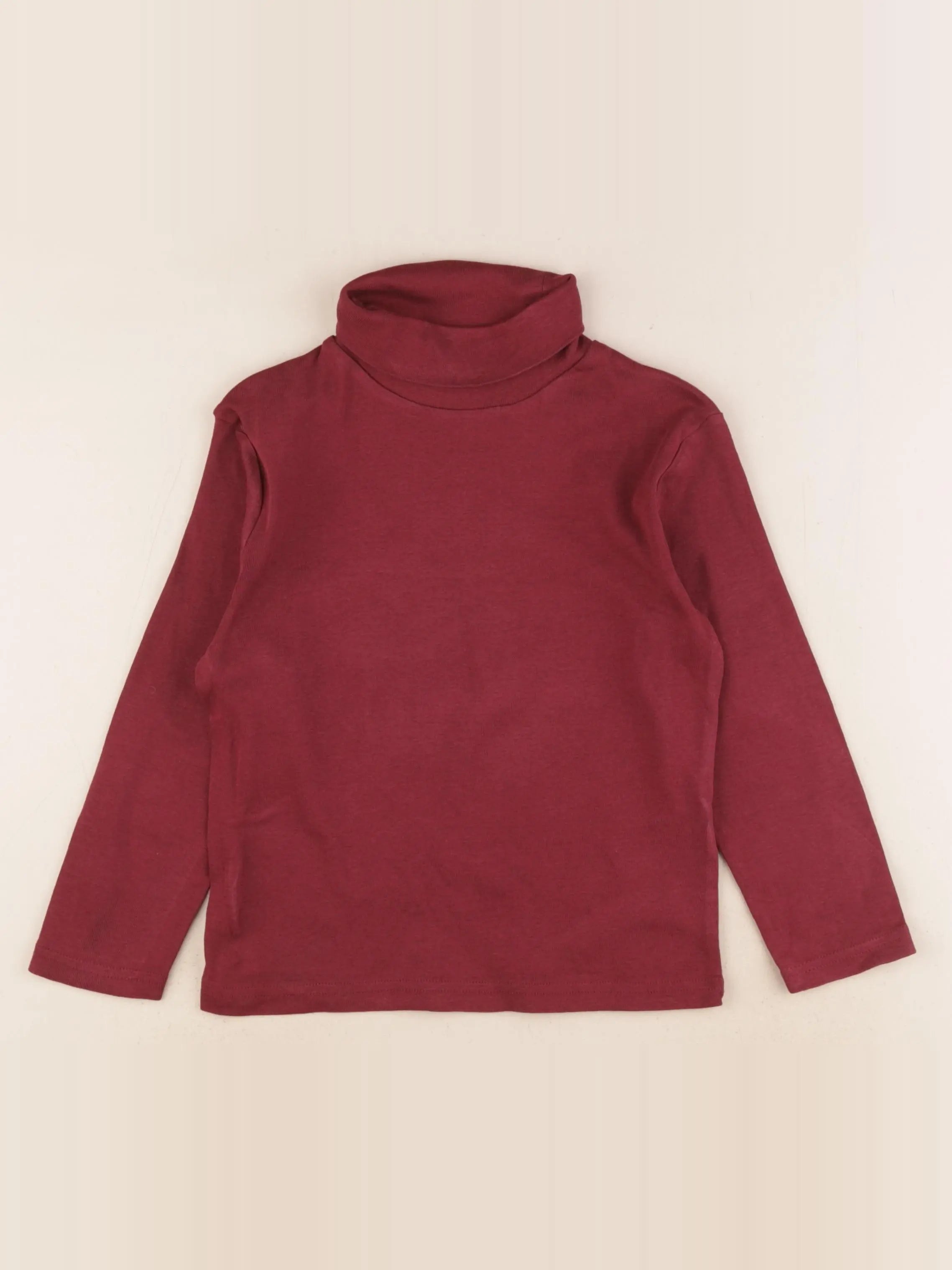Vertbaudet - sous-pull rouge - 6 ans
