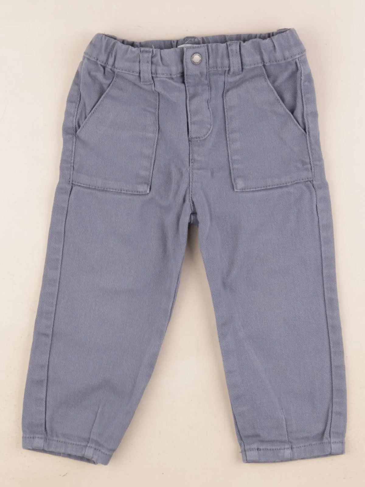 Vertbaudet - pantalon bleu - 2 ans