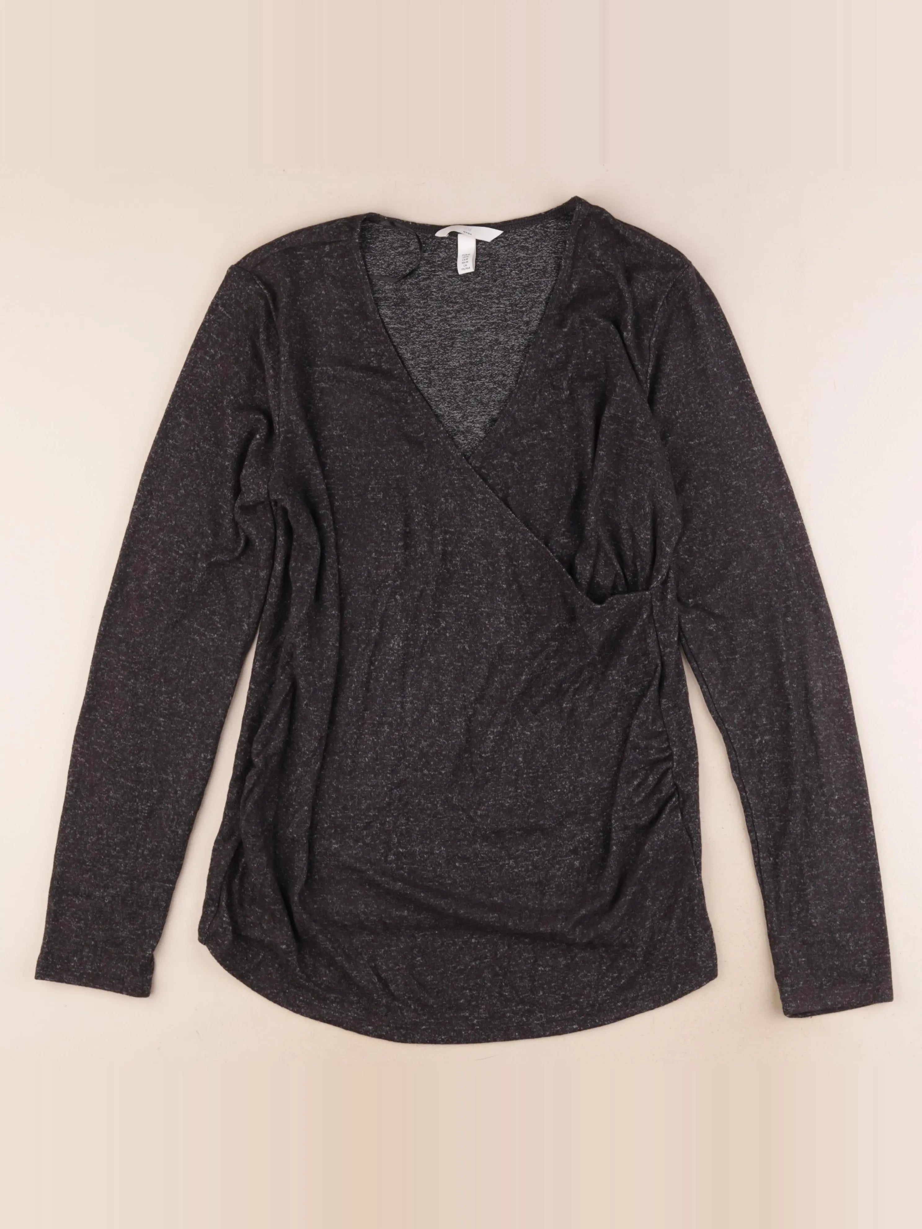 H&M - pull grossesse, allaitement gris - m