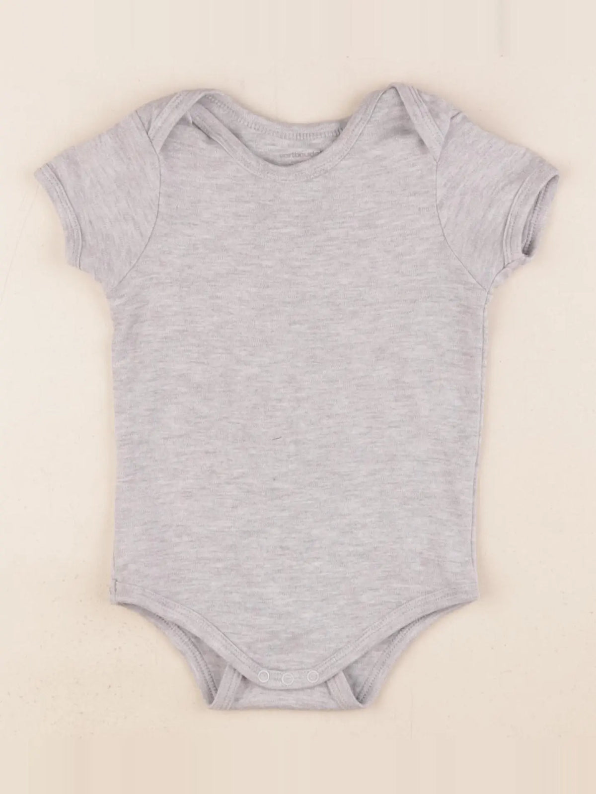 Vertbaudet - body gris - 18 mois