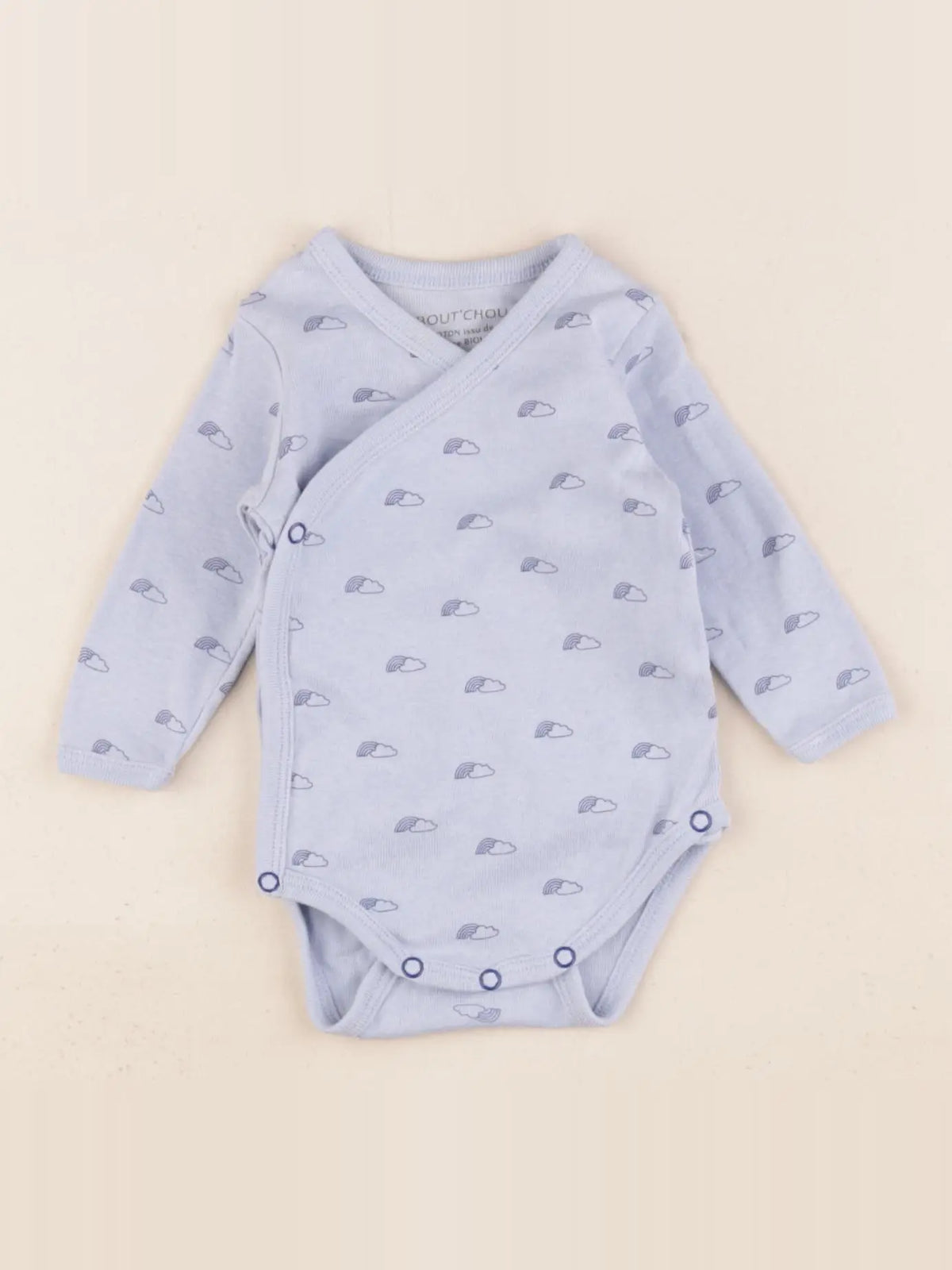 Boutchou - body bleu - 1 mois
