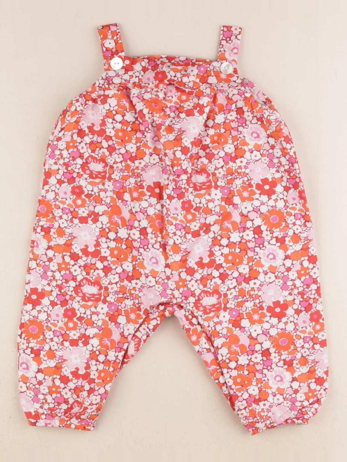 Jacadi - combinaison liberty multicolore - 6 mois