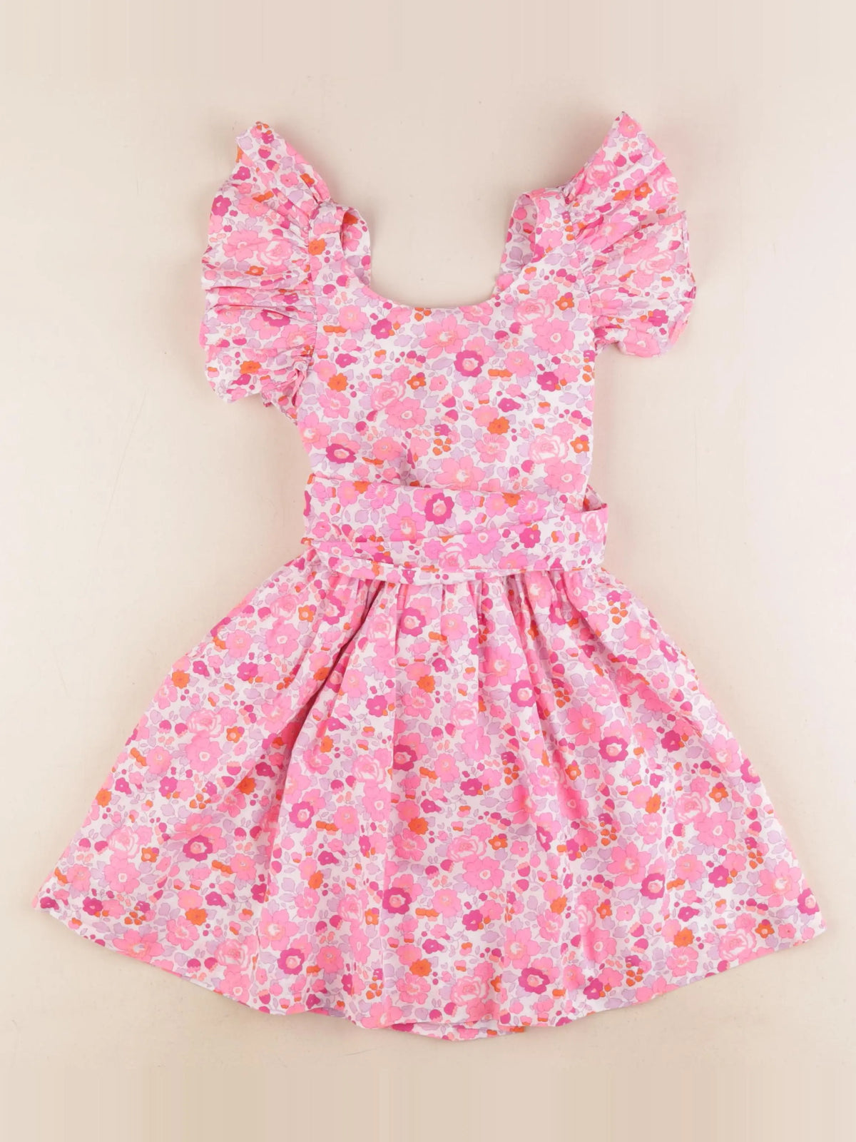 Jacadi - robe liberty multicolore - 5 ans