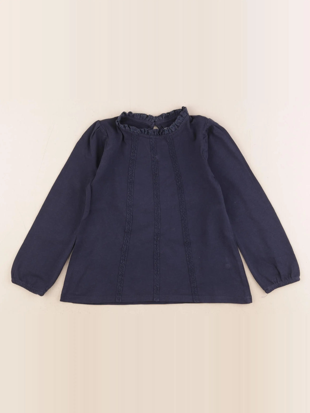 Vertbaudet - tee-shirt bleu - 4 ans