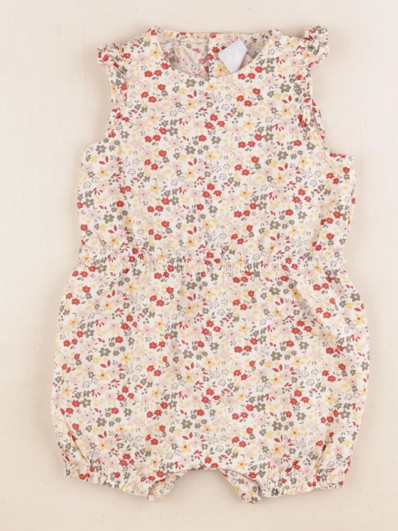Petit Bateau - combinaison multicolore - 3 mois