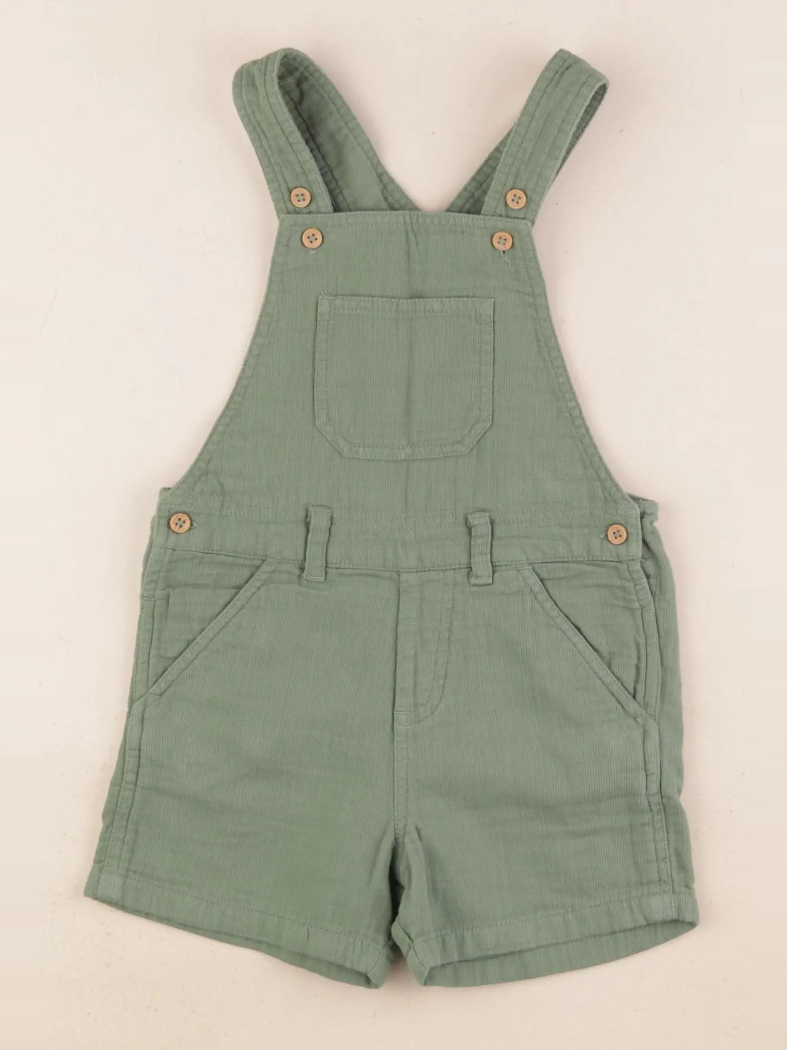 Boutchou - salopette vert - 24 mois