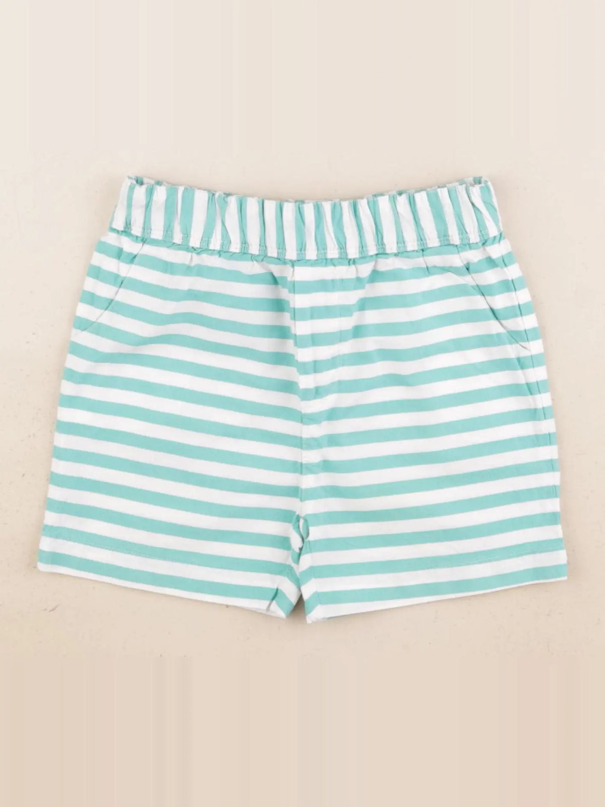 Jacadi - short vert, blanc - 24 mois