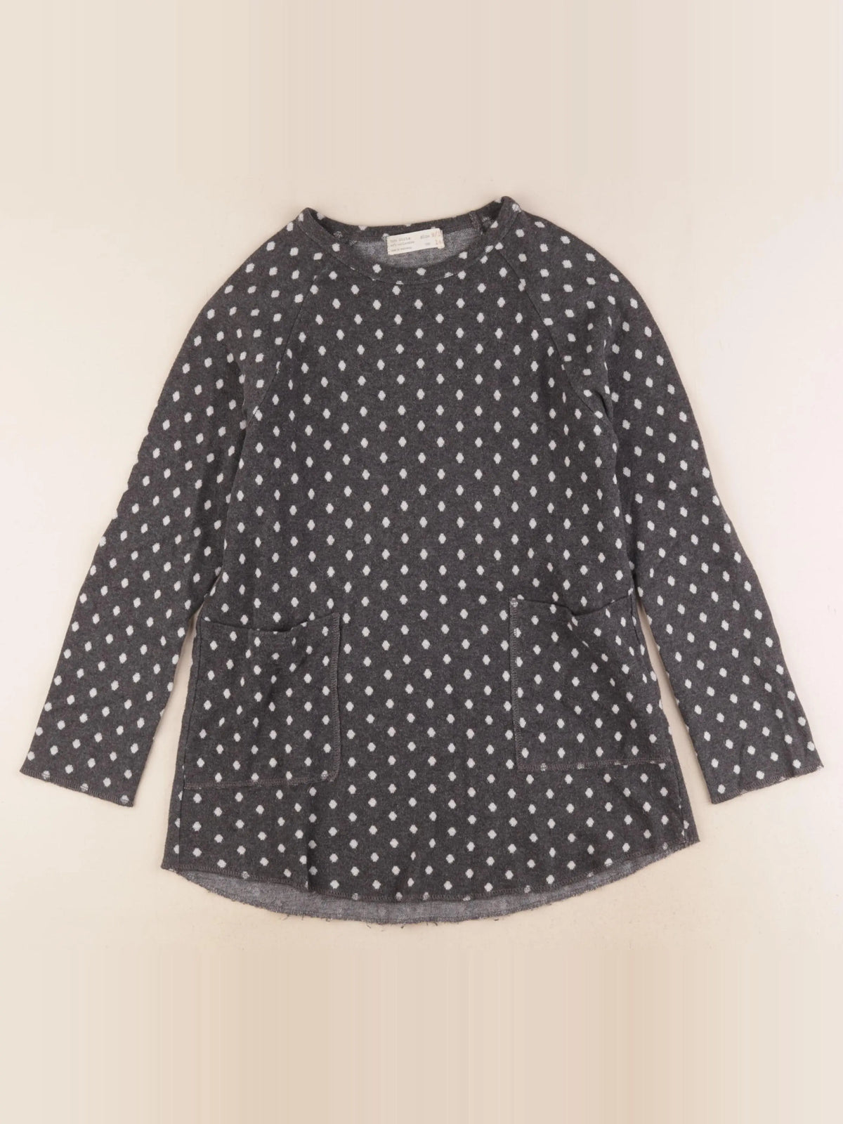 Zara - robe gris - 9/10 ans