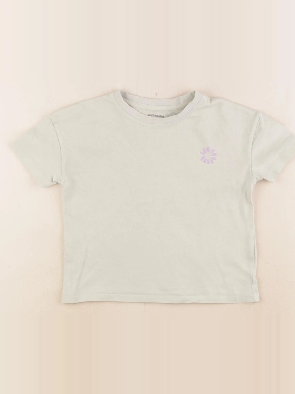 Vertbaudet - tee-shirt vert - 4 ans