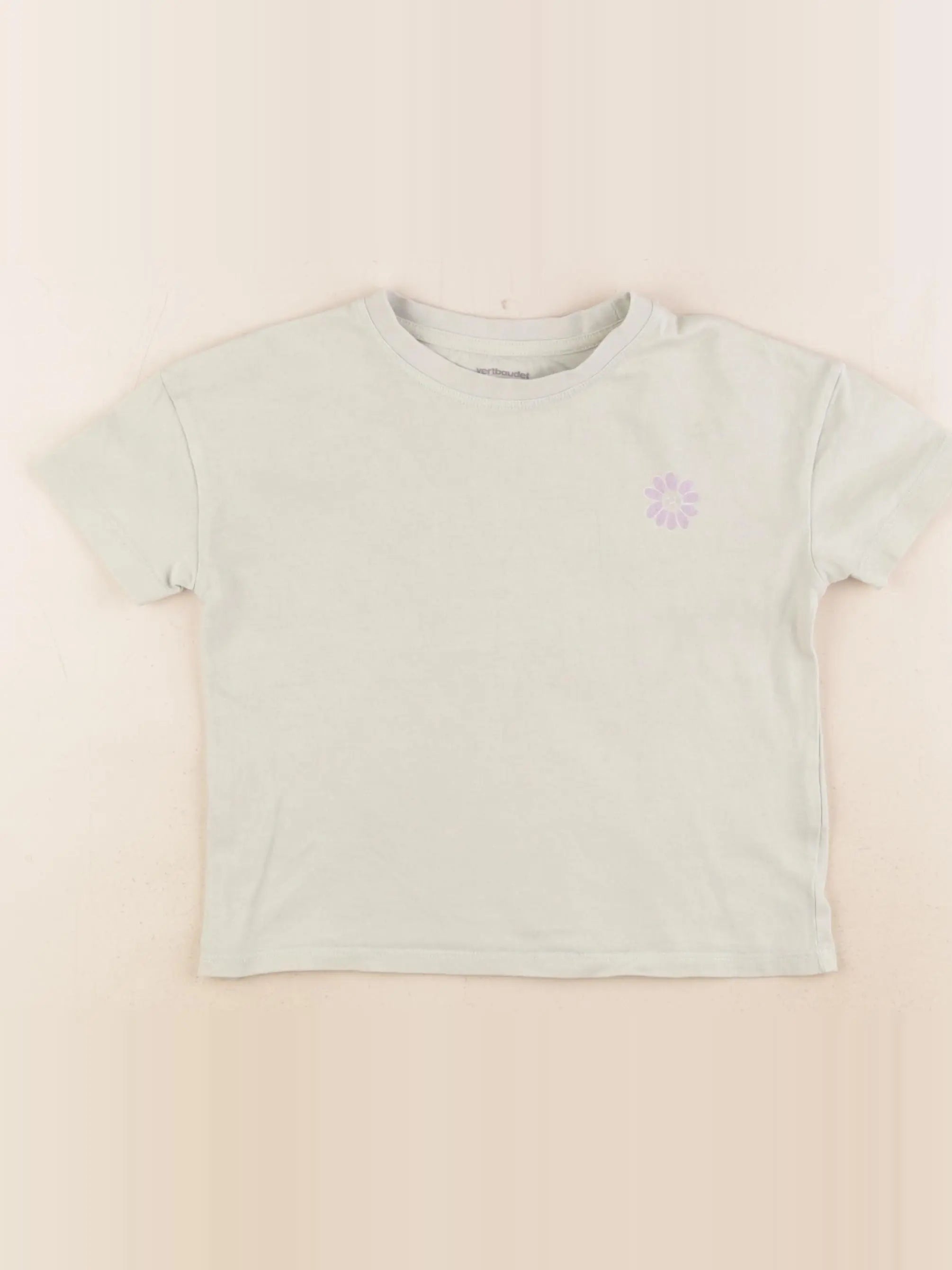 Vertbaudet - tee-shirt vert - 4 ans