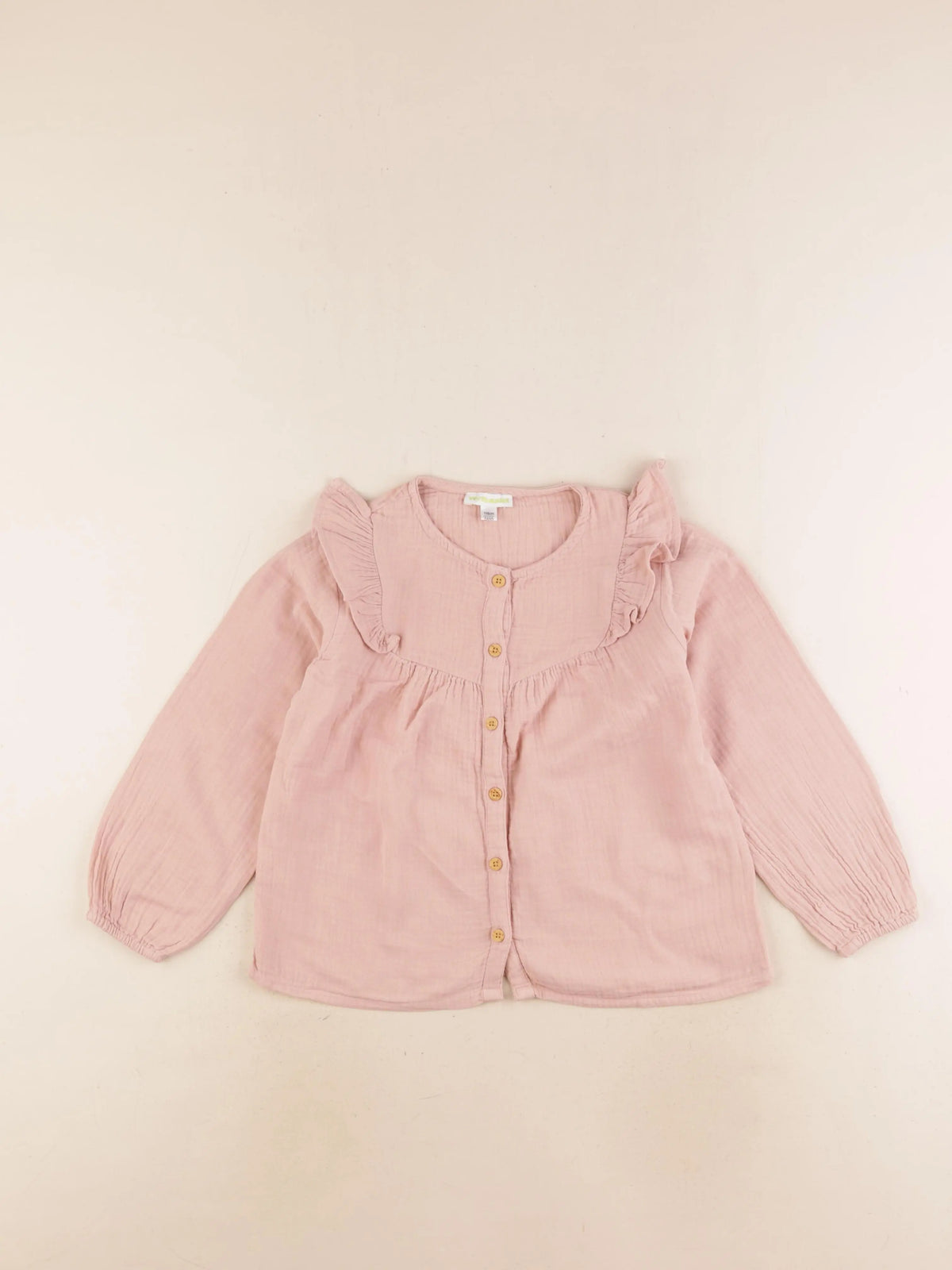 Vertbaudet - blouse rose - 6 ans