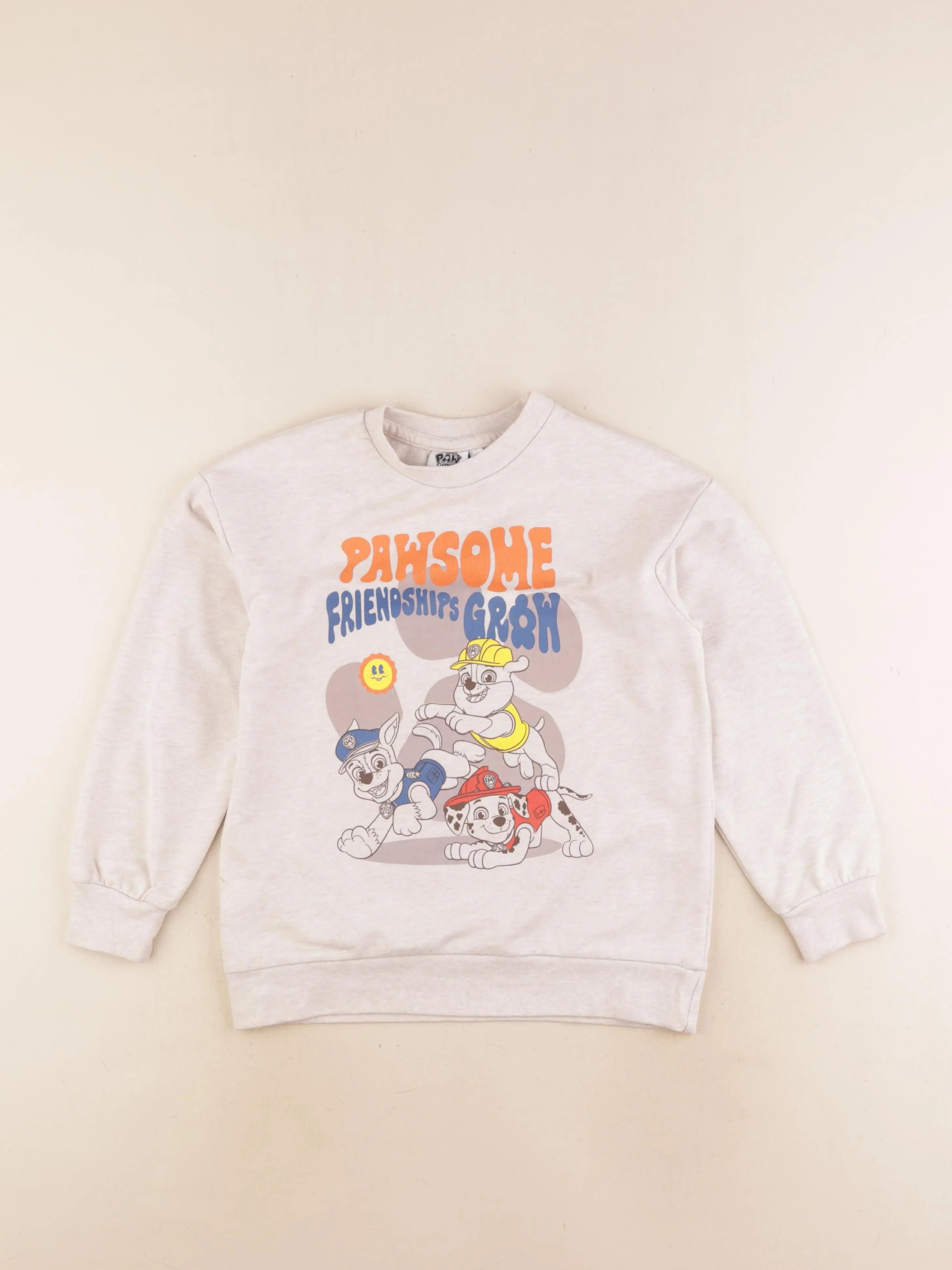 Vertbaudet - sweat marron - 8 ans