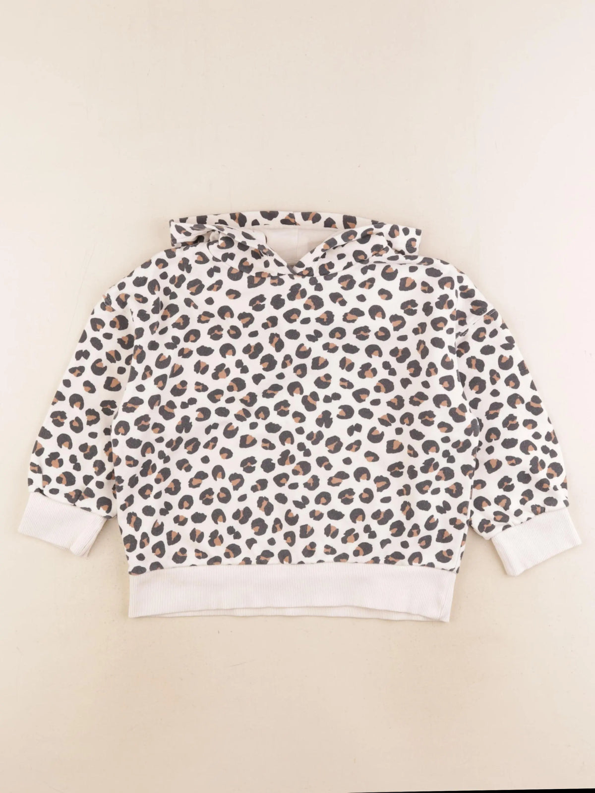 Monoprix - sweat marron - 5 ans