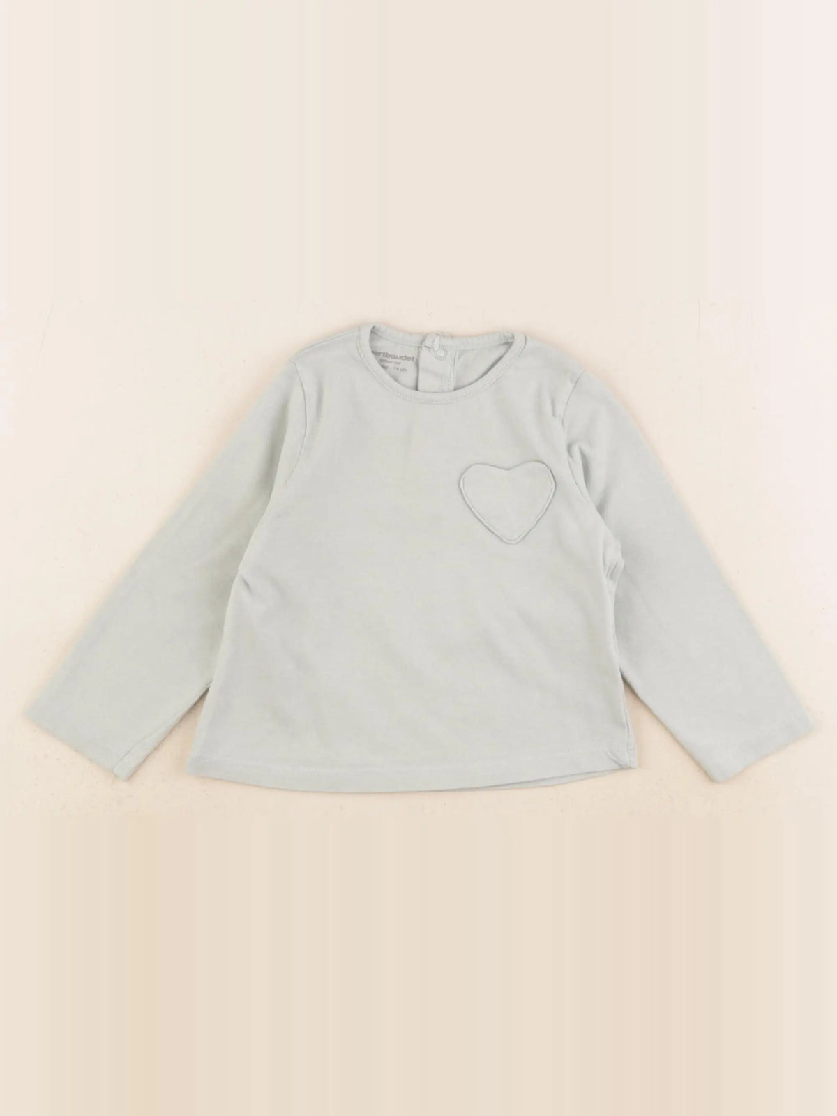 Vertbaudet - tee-shirt vert - 12 mois