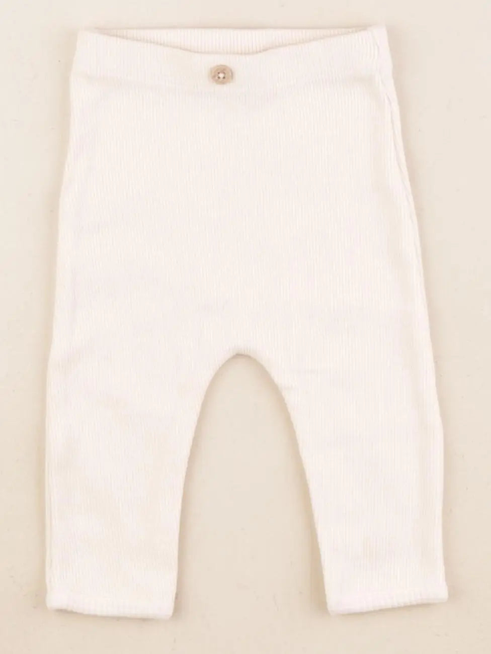 Vertbaudet - legging beige - 3 mois