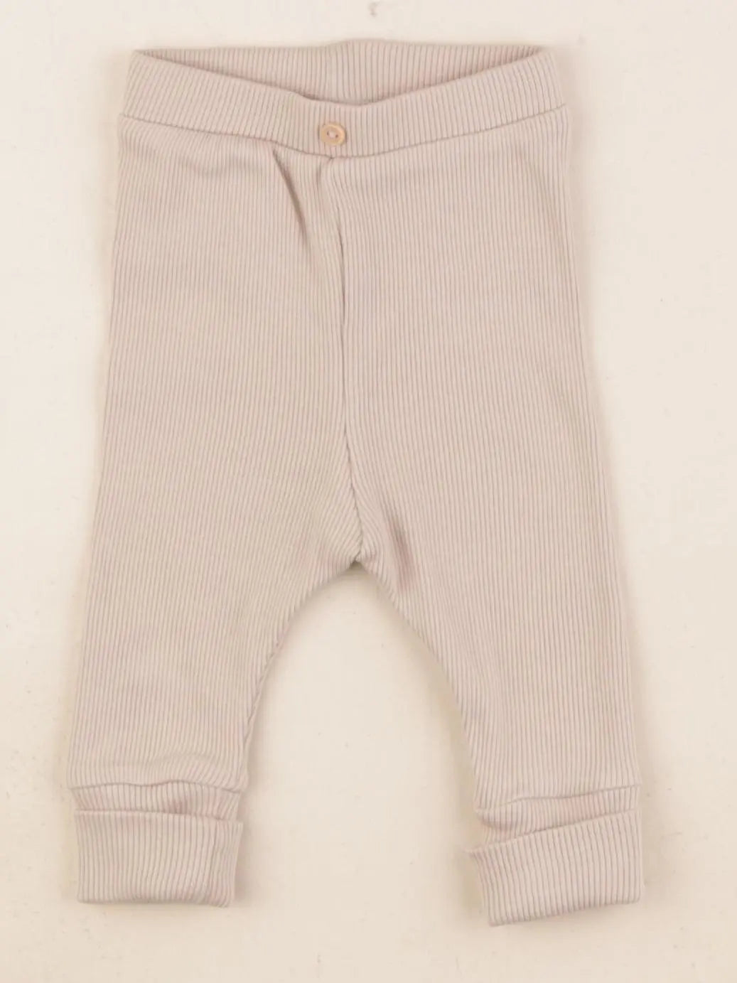 Vertbaudet - legging beige - 3 mois