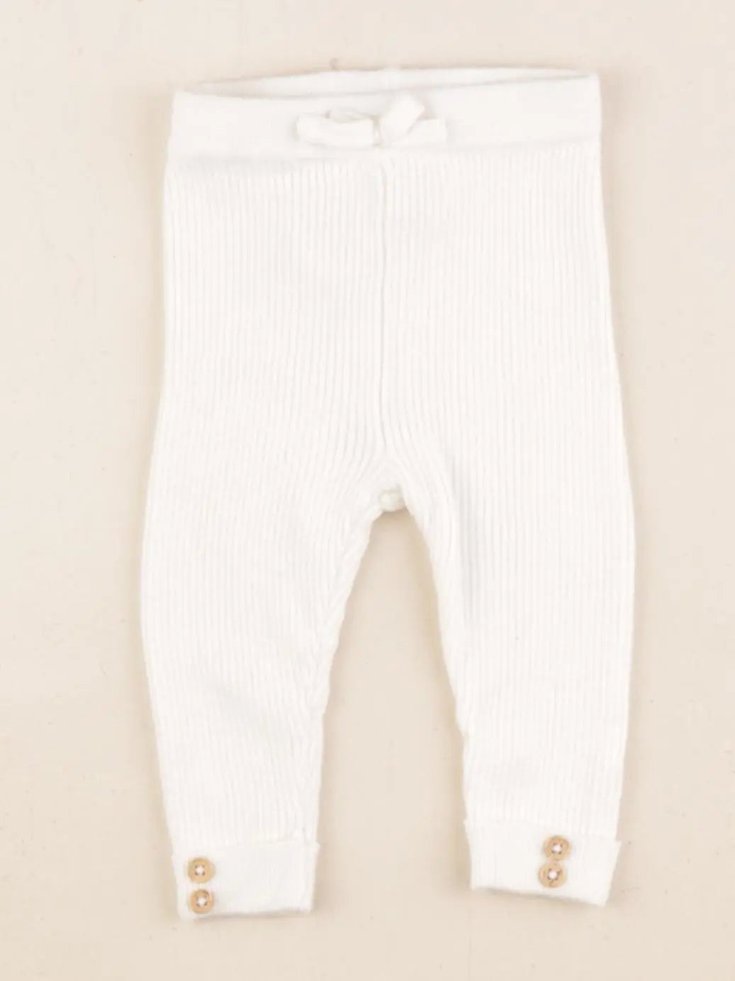 Vertbaudet - legging beige - 3 mois