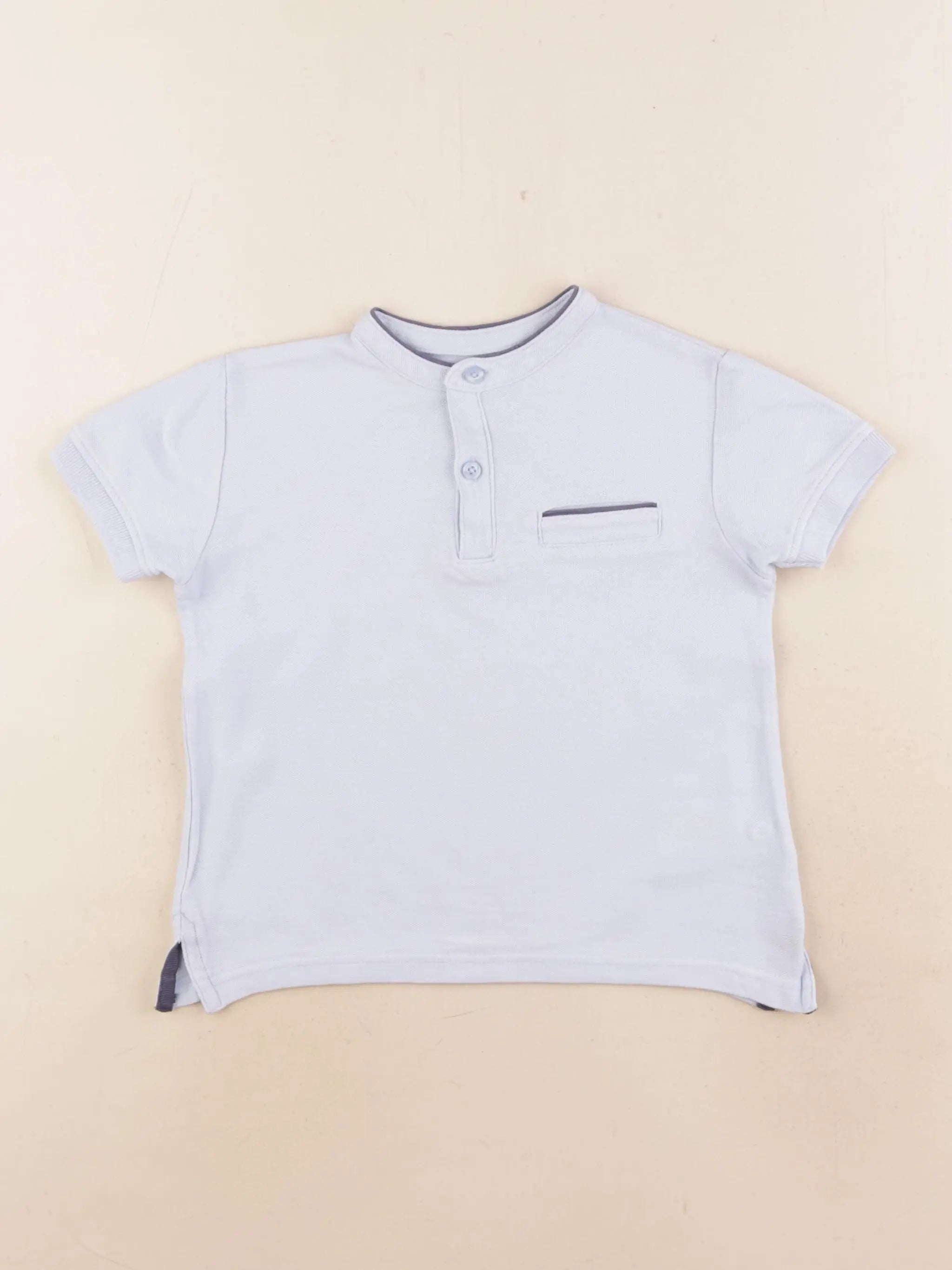 Vertbaudet - tee-shirt bleu - 4 ans