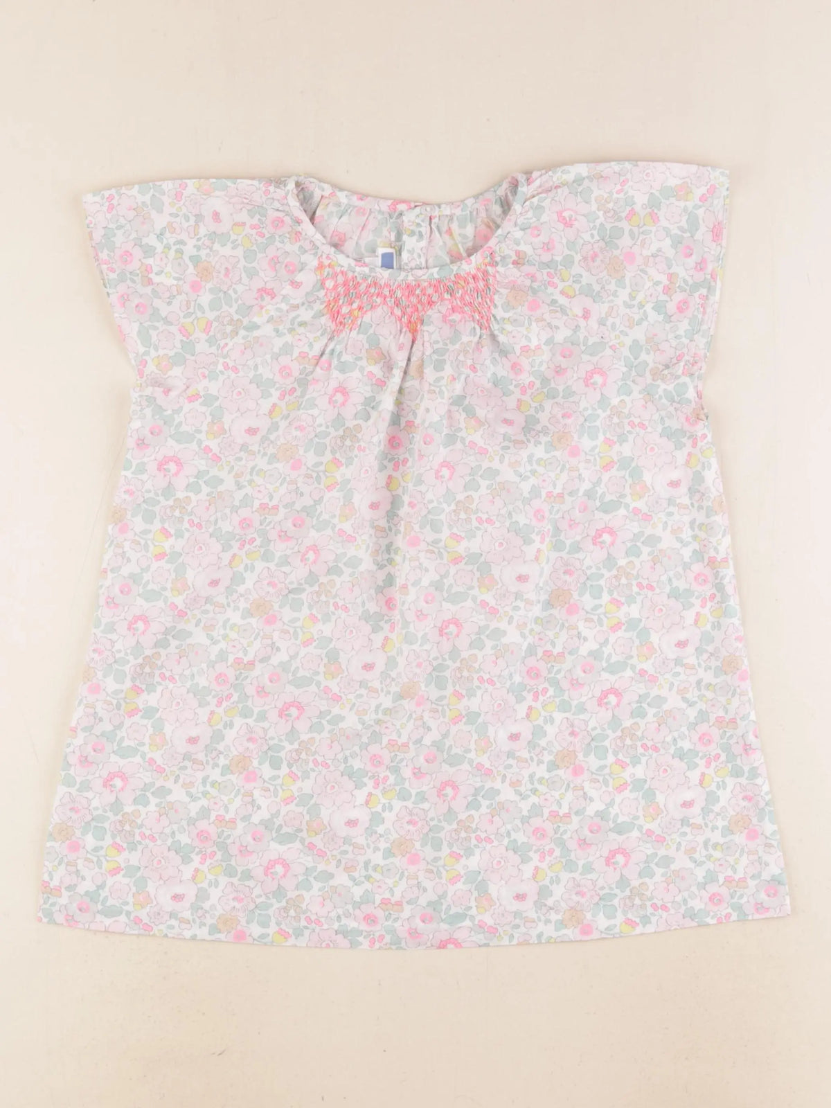 Jacadi - blouse liberty multicolore - 10 ans