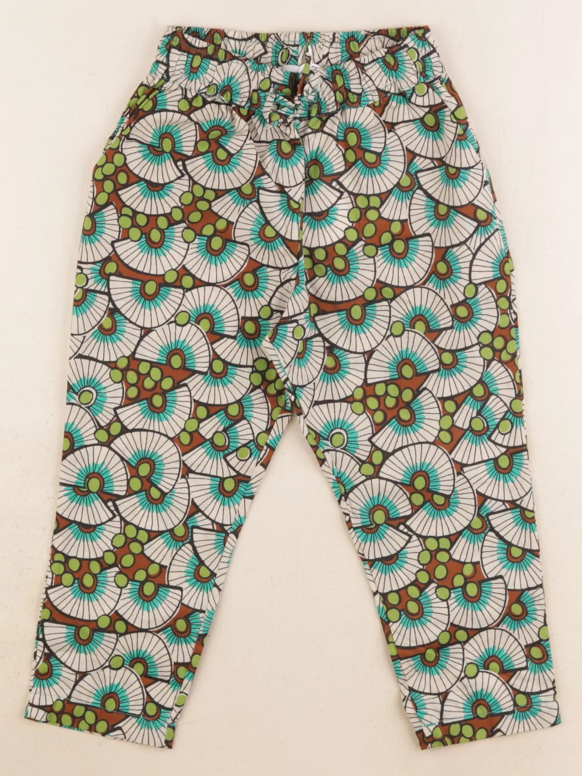 Ronron - pantalon vert - 2/3 ans
