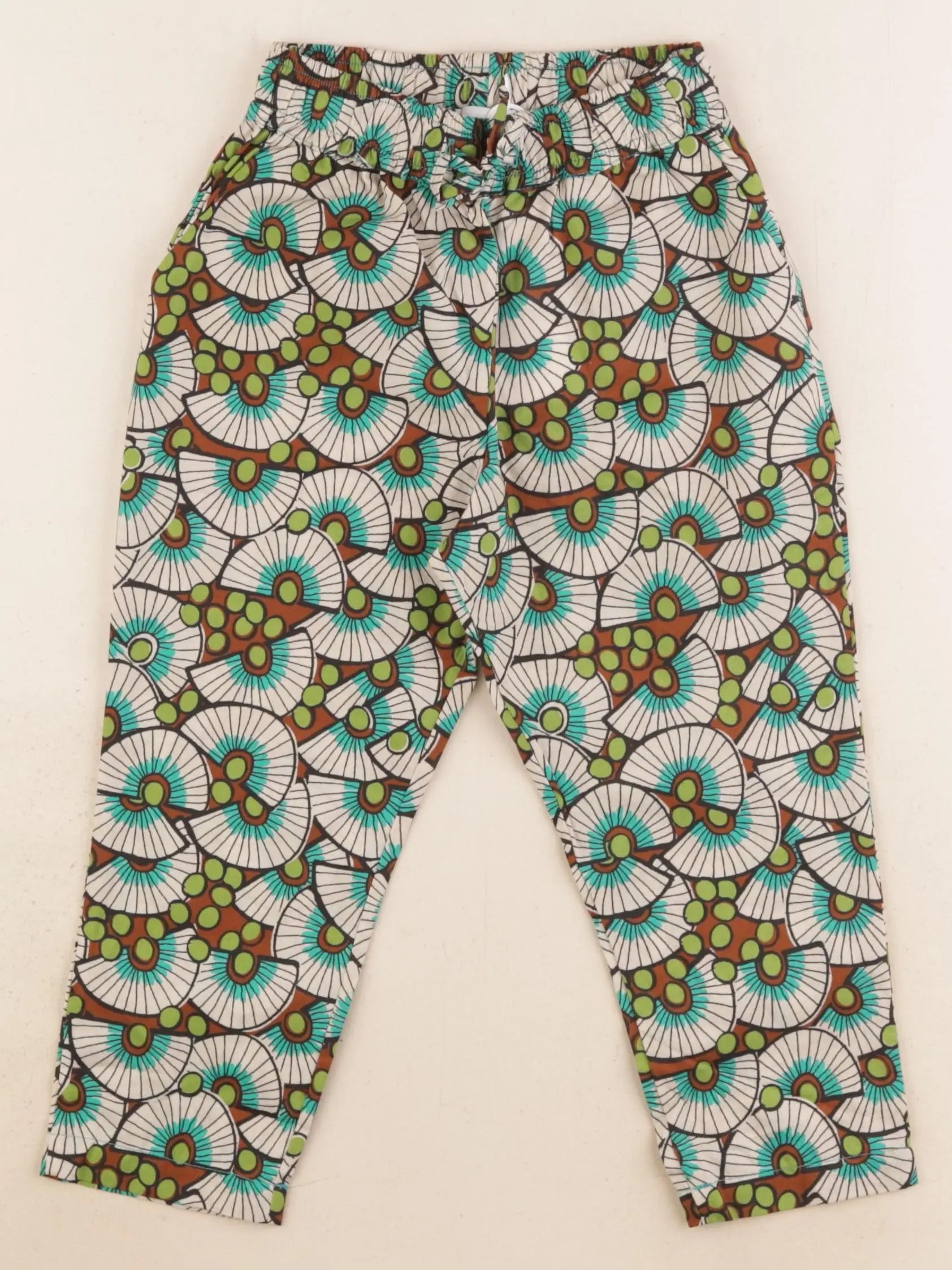 Ronron - pantalon vert - 2/3 ans