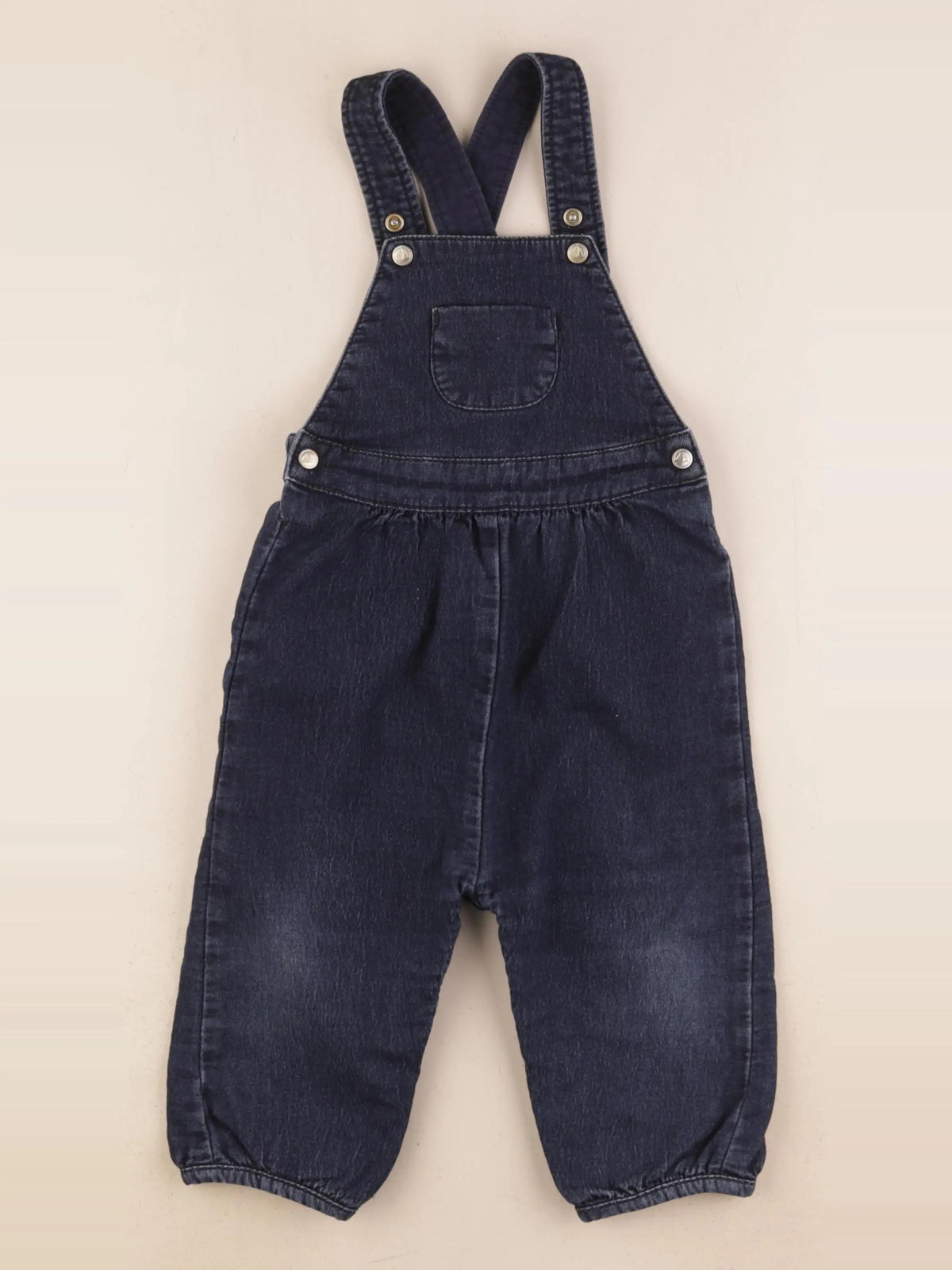 Petit Bateau - salopette bleu - 18 mois