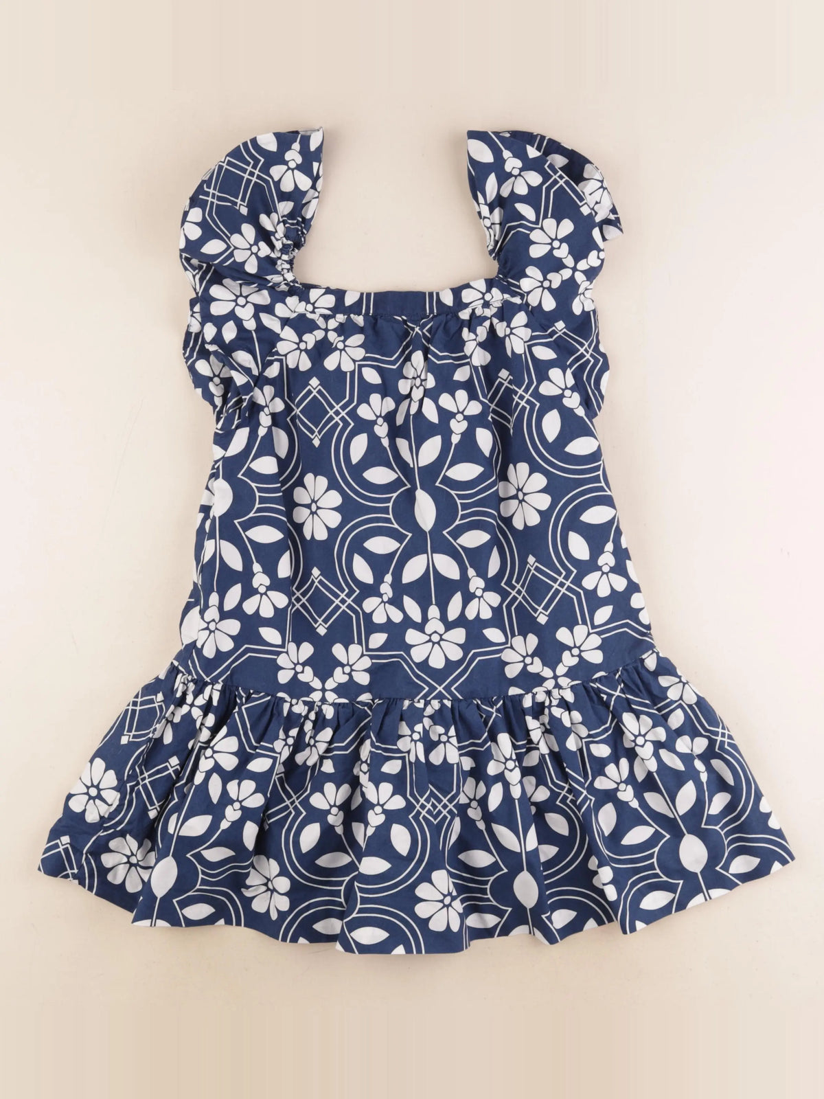 Jacadi - robe bleu - 6 ans