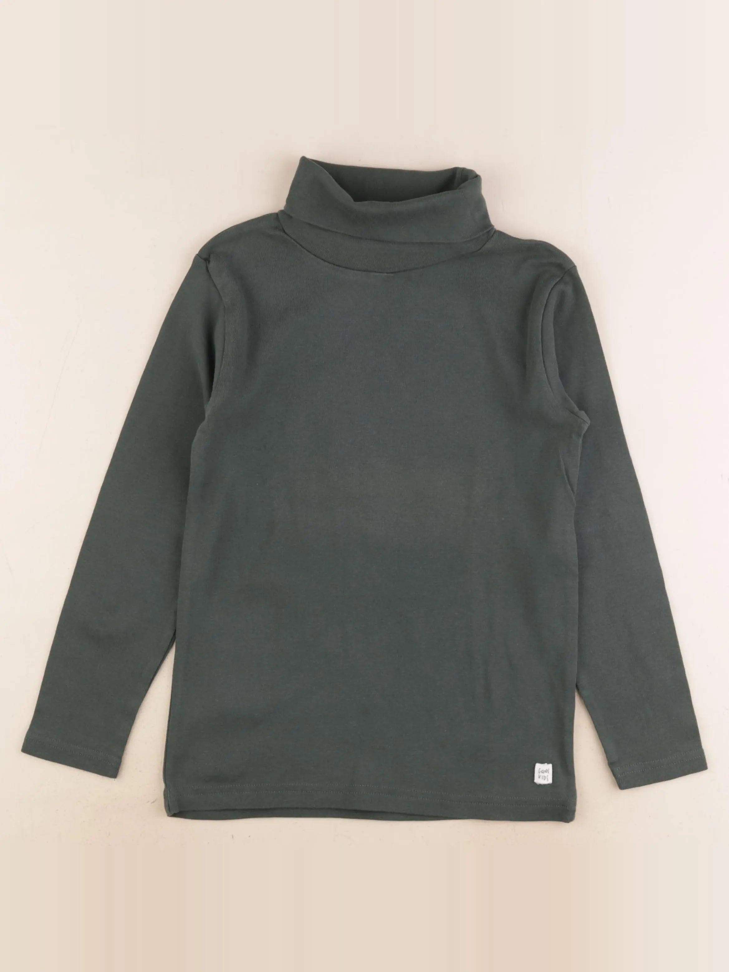 Vertbaudet - sous-pull vert - 10 ans
