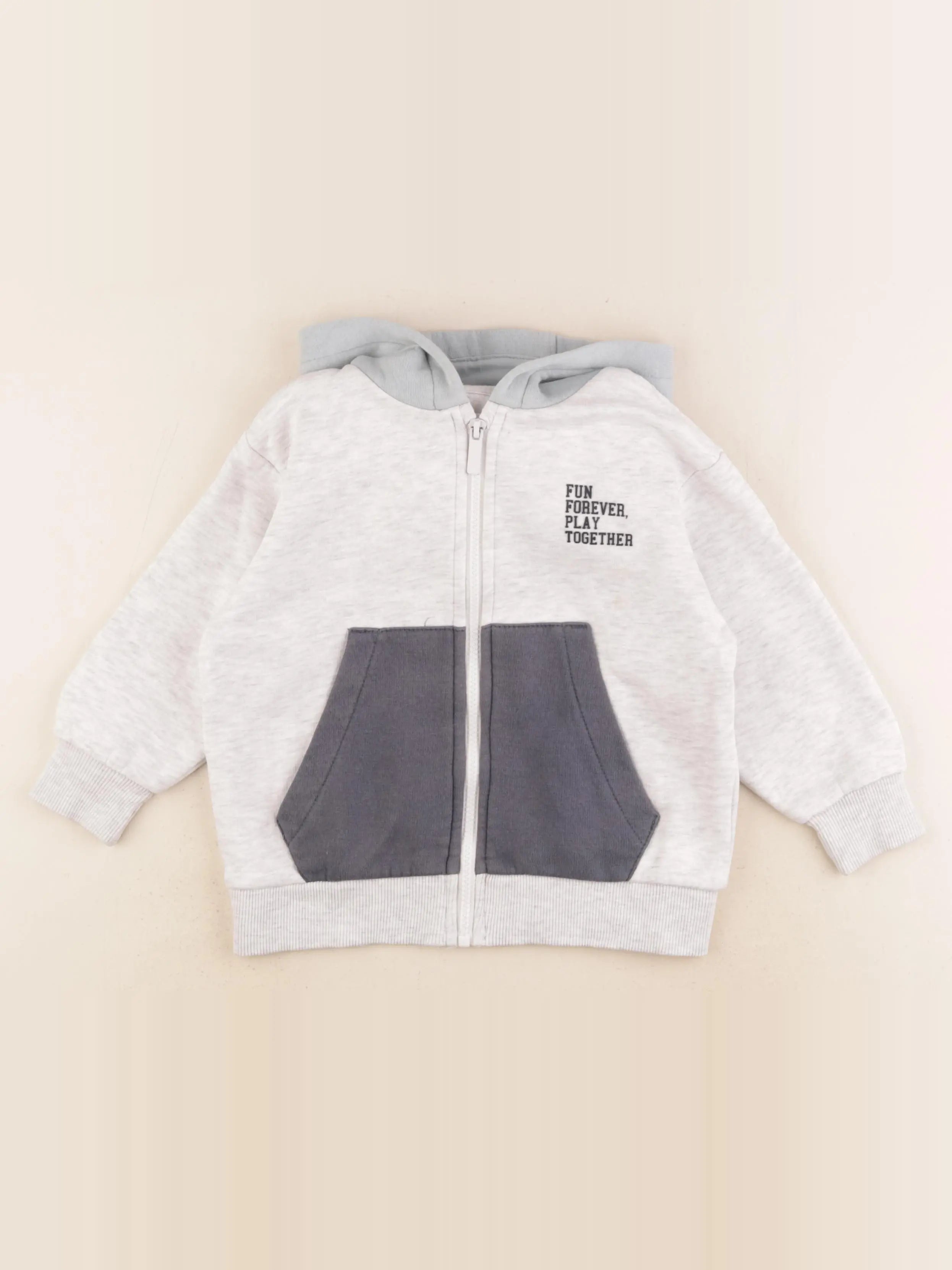 Vertbaudet - sweat multicolore - 5 ans