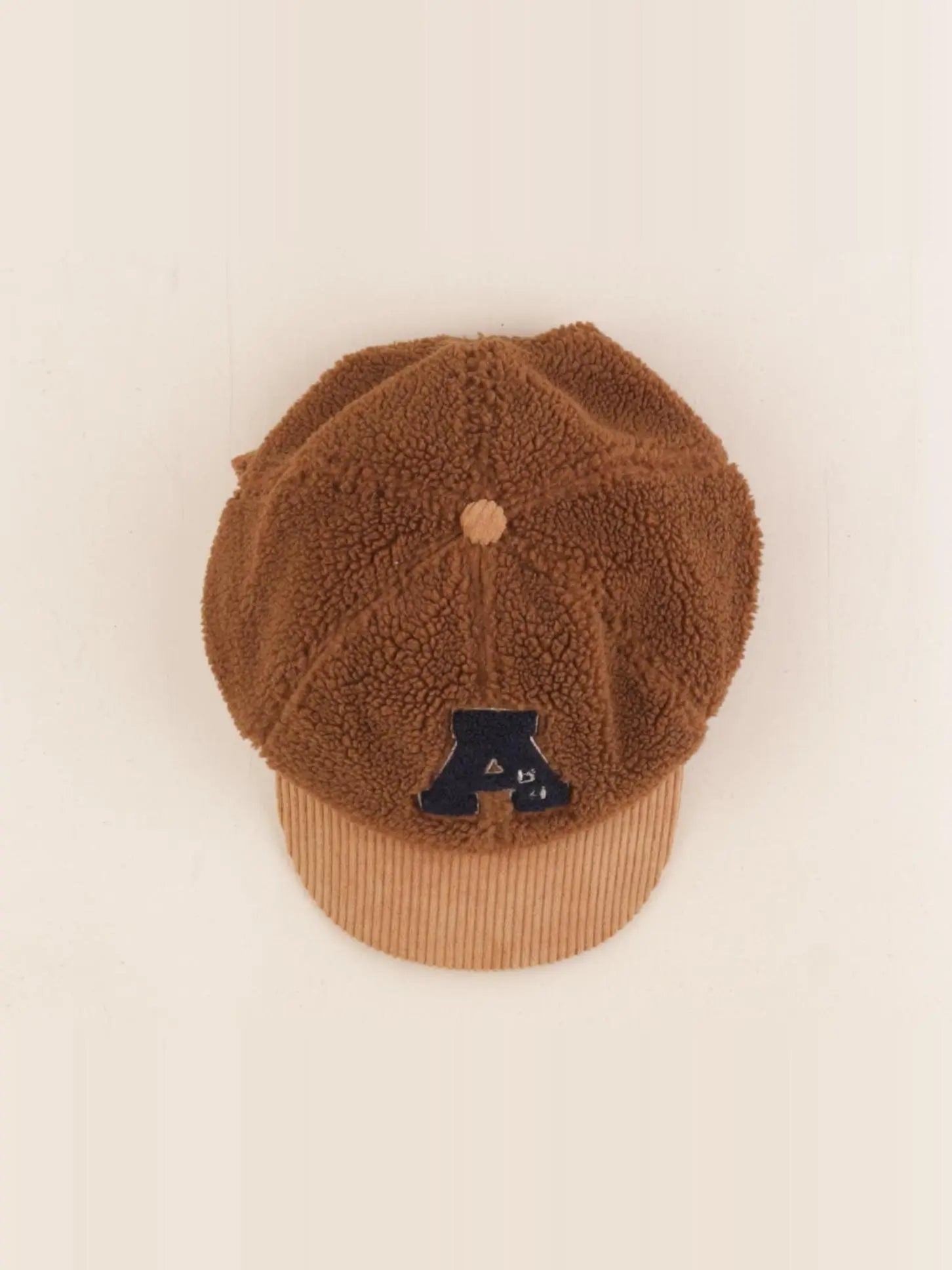 Vertbaudet - casquette marron - 4/6 ans