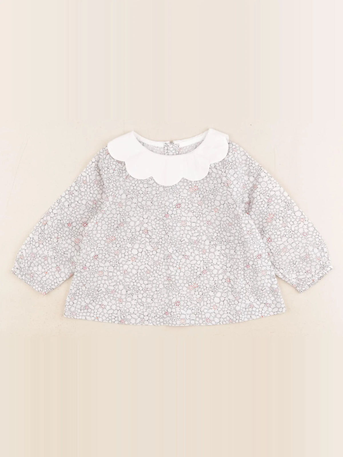 Jacadi - blouse liberty multicolore - 12 mois