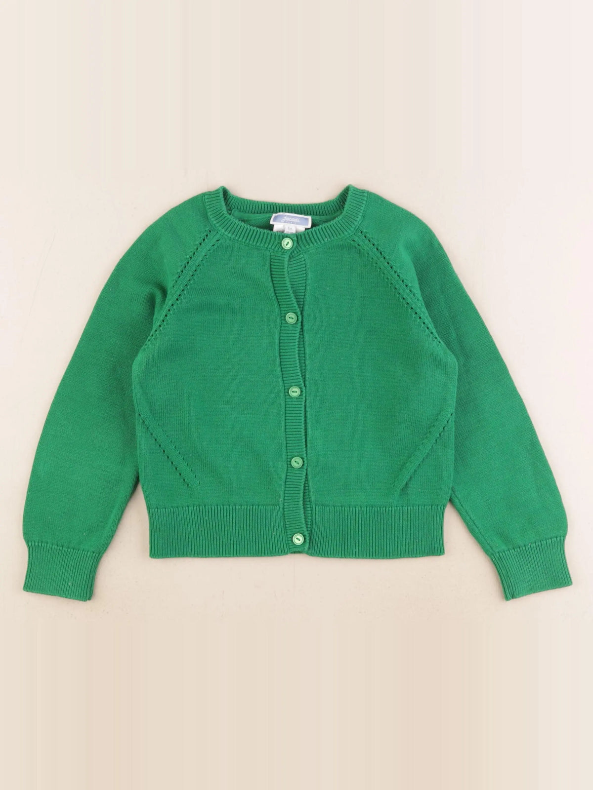 Jacadi - gilet vert - 6 ans