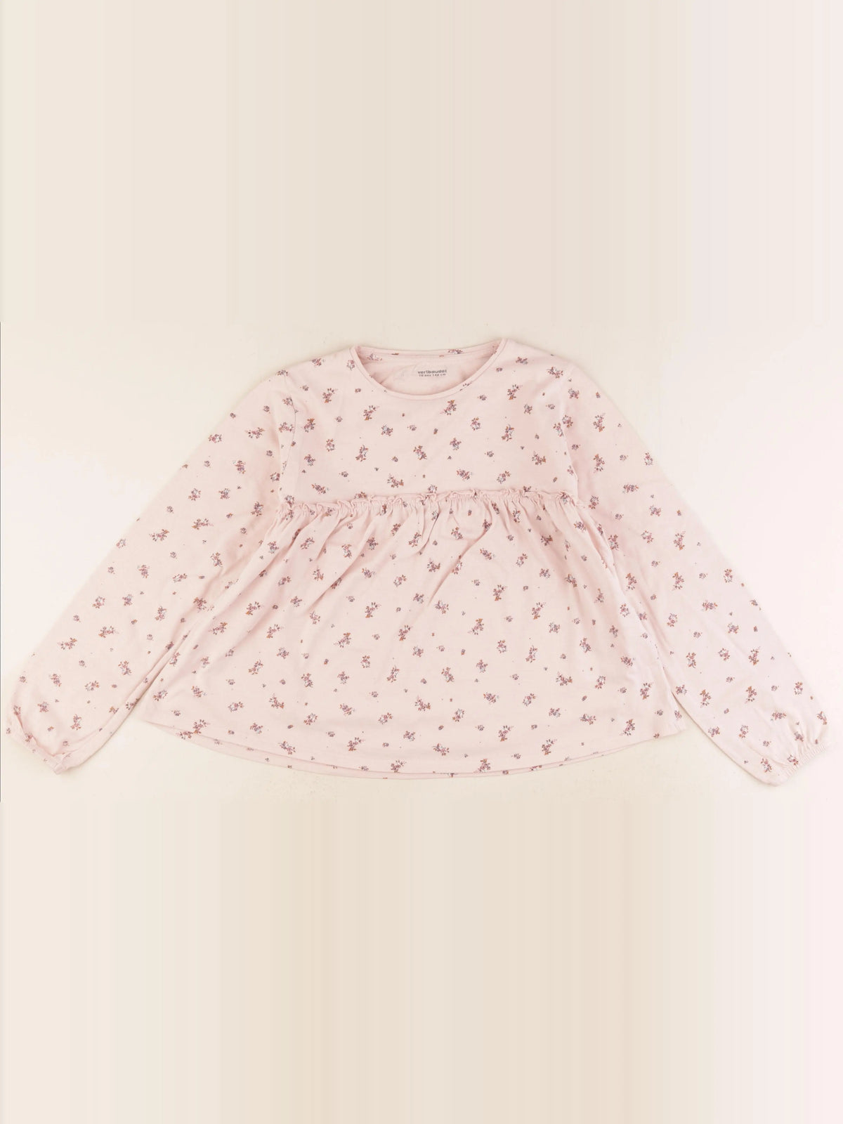 Vertbaudet - tee-shirt rose - 10 ans