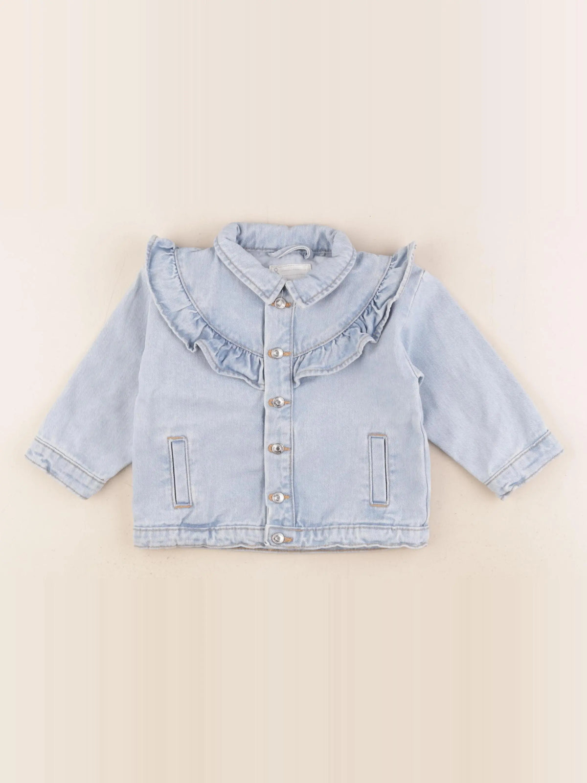 Vertbaudet - veste bleu - 18 mois