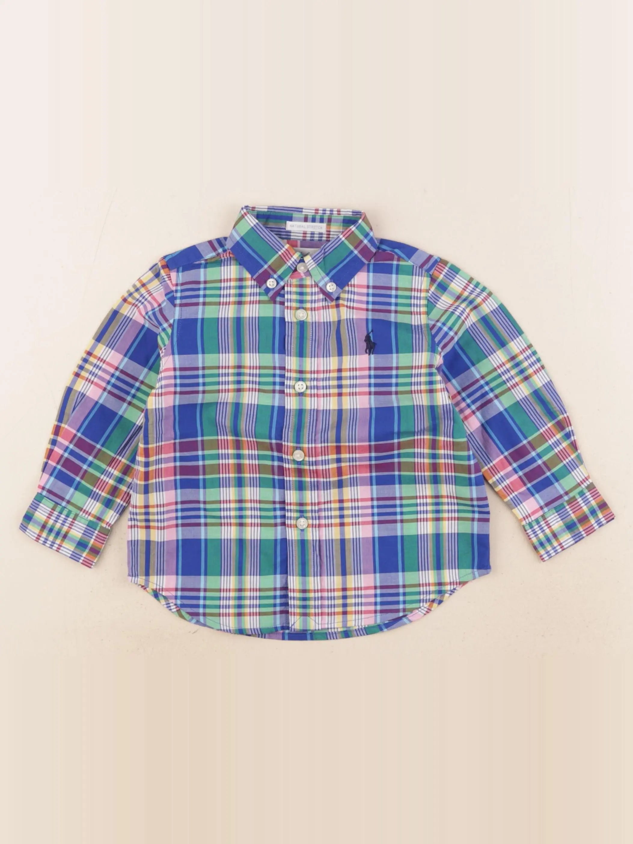 Ralph Lauren - chemise multicolore - 12 mois