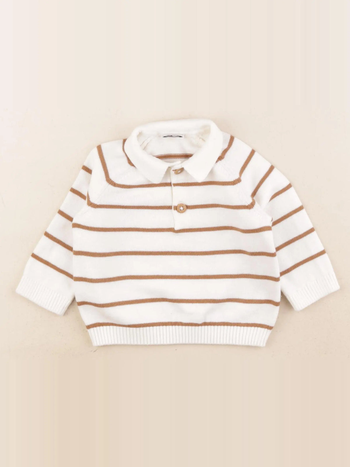 Tape à l'oeil - pull beige, marron - 9 mois