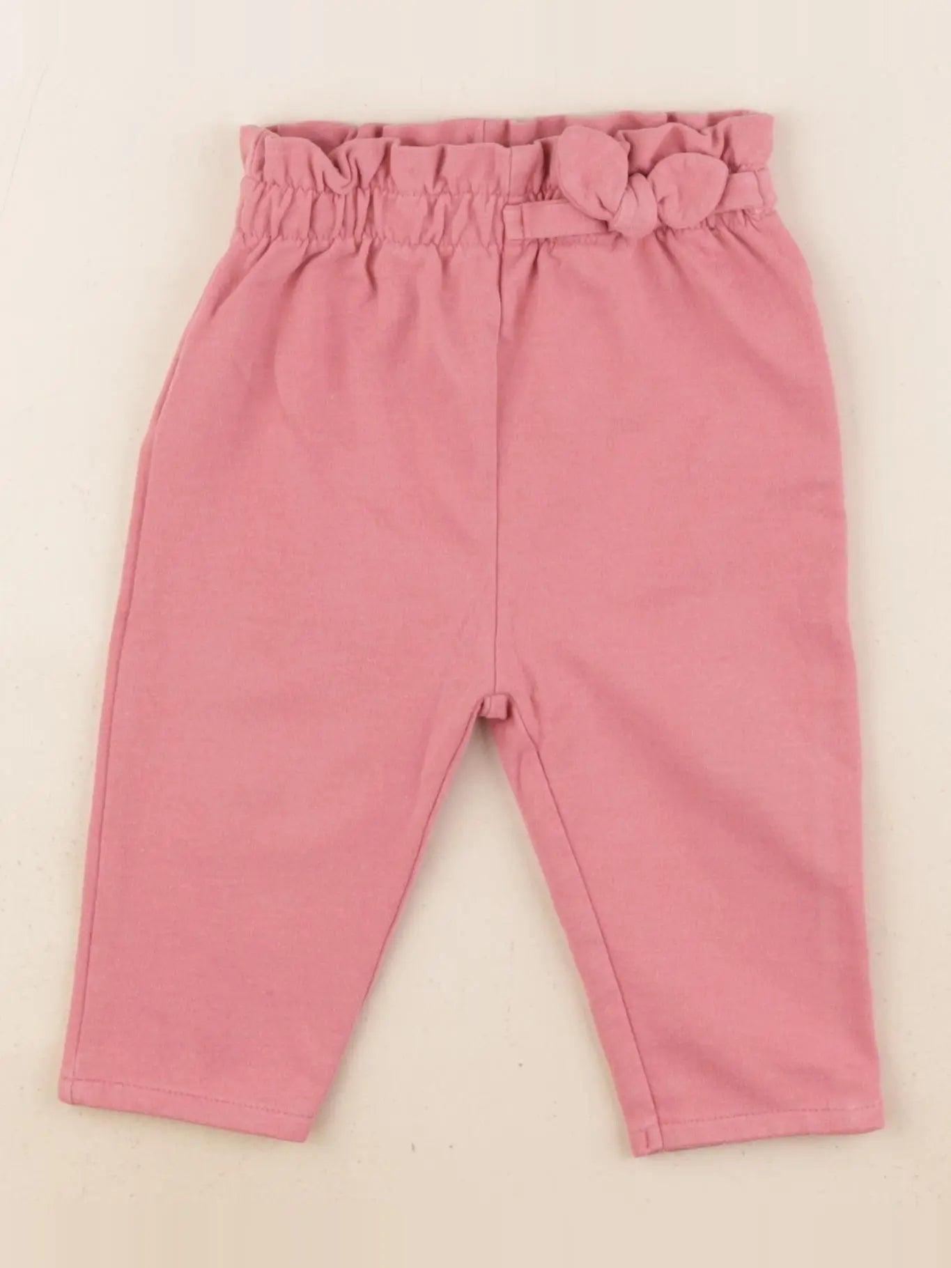 Vertbaudet - pantalon rose - 9 mois