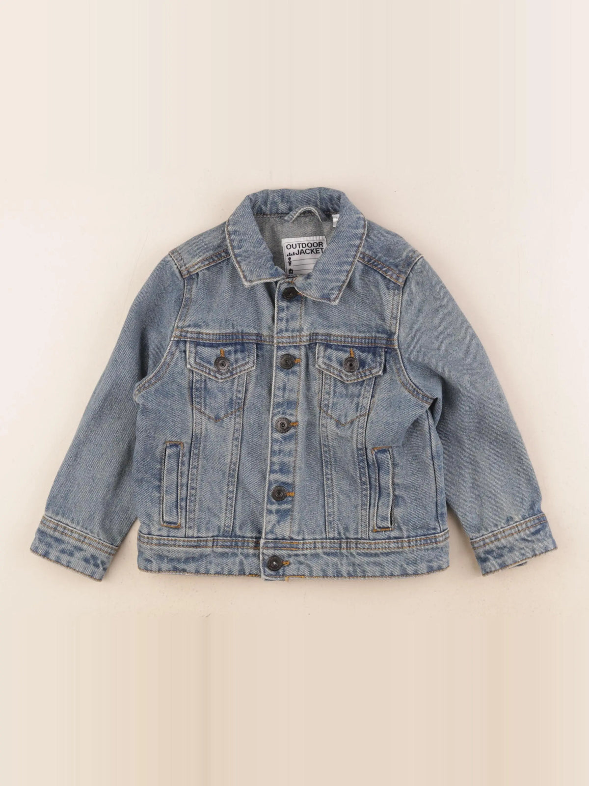 Vertbaudet - veste bleu - 3 ans