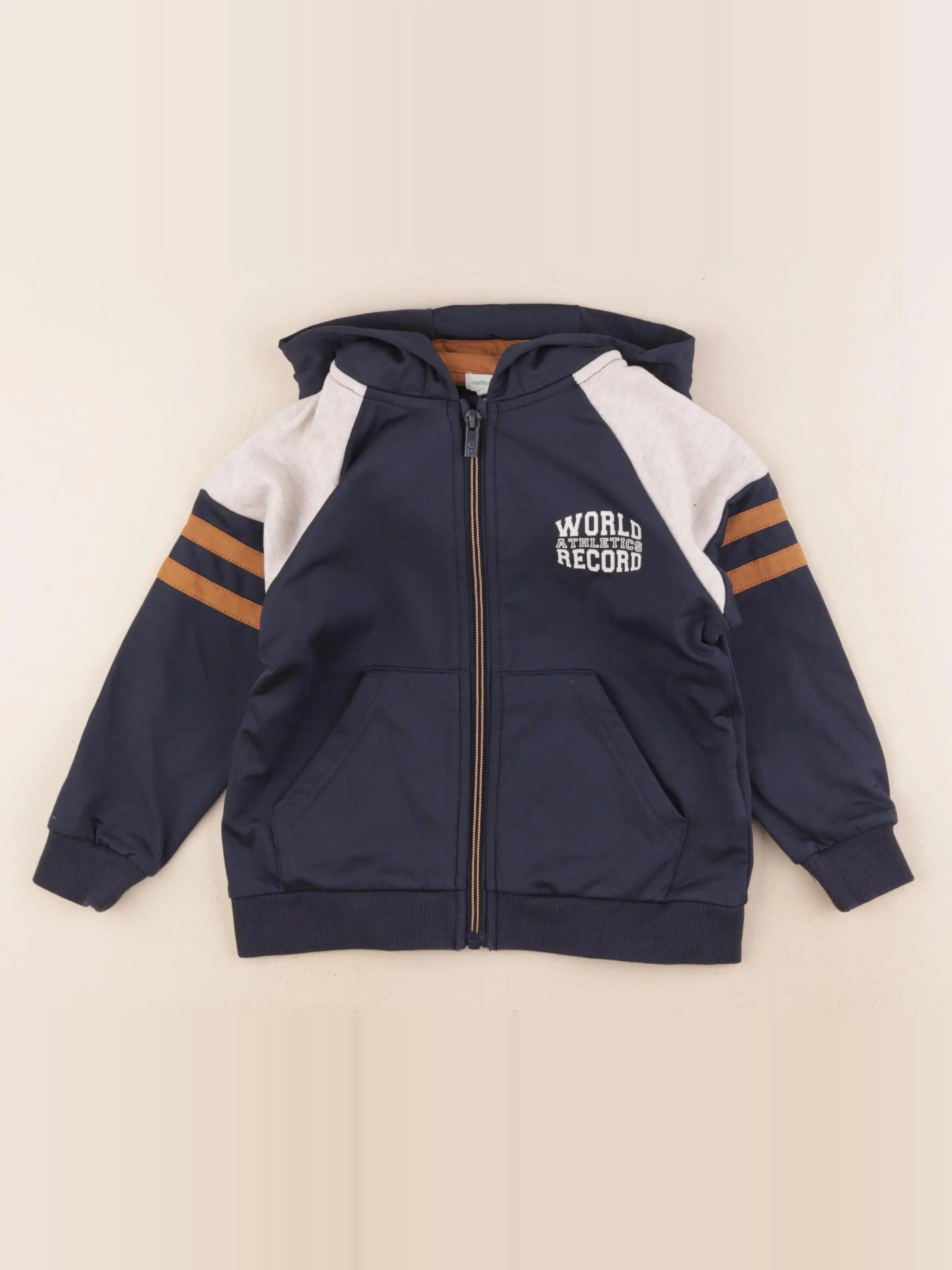 Vertbaudet - sweat bleu - 5 ans